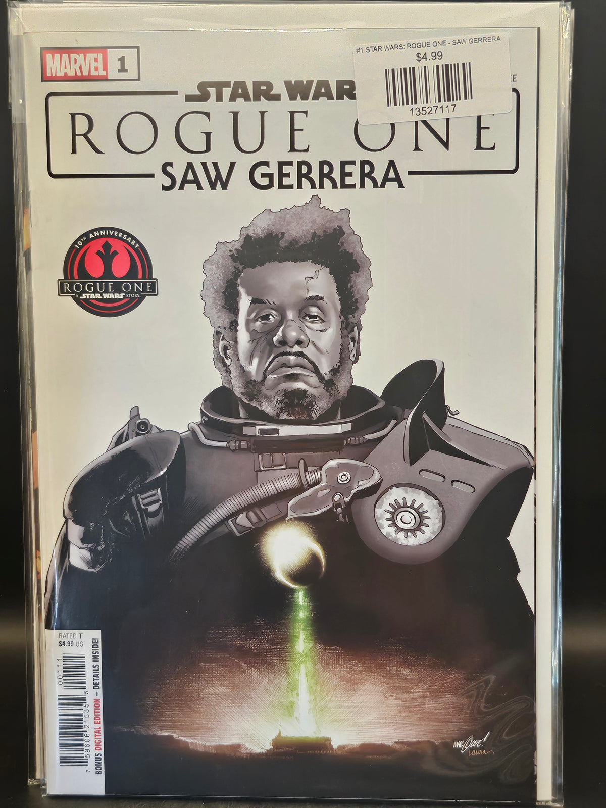 #1 STAR WARS: ROGUE ONE - SAW GERRERA