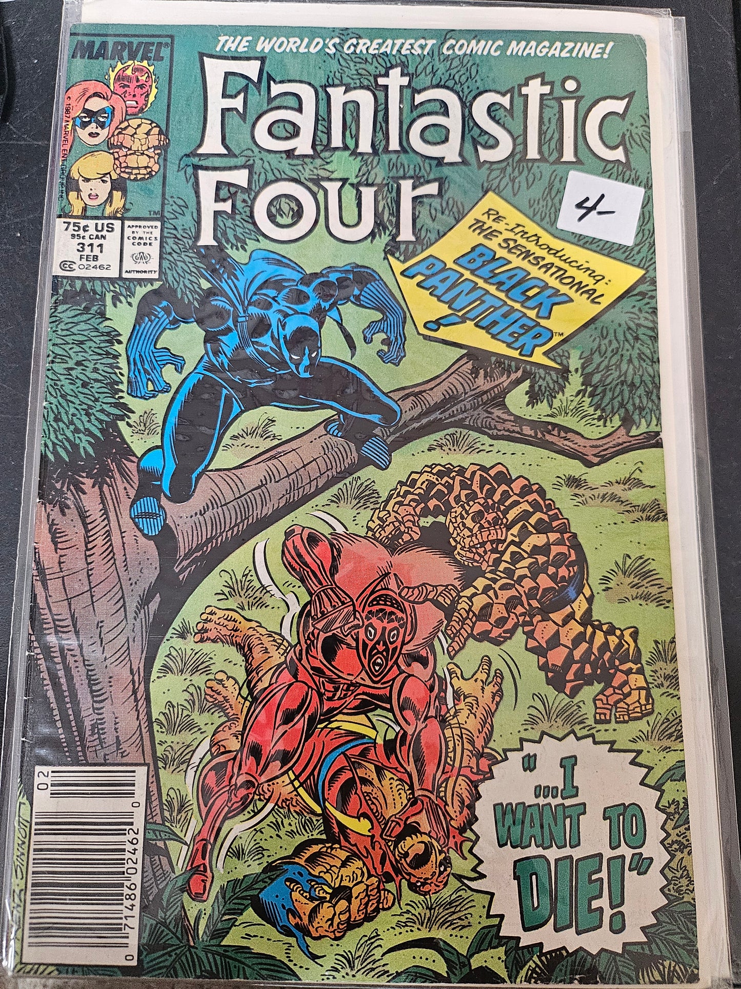 101.126 Fantastic Four – #311 – v1 (1961–1995)