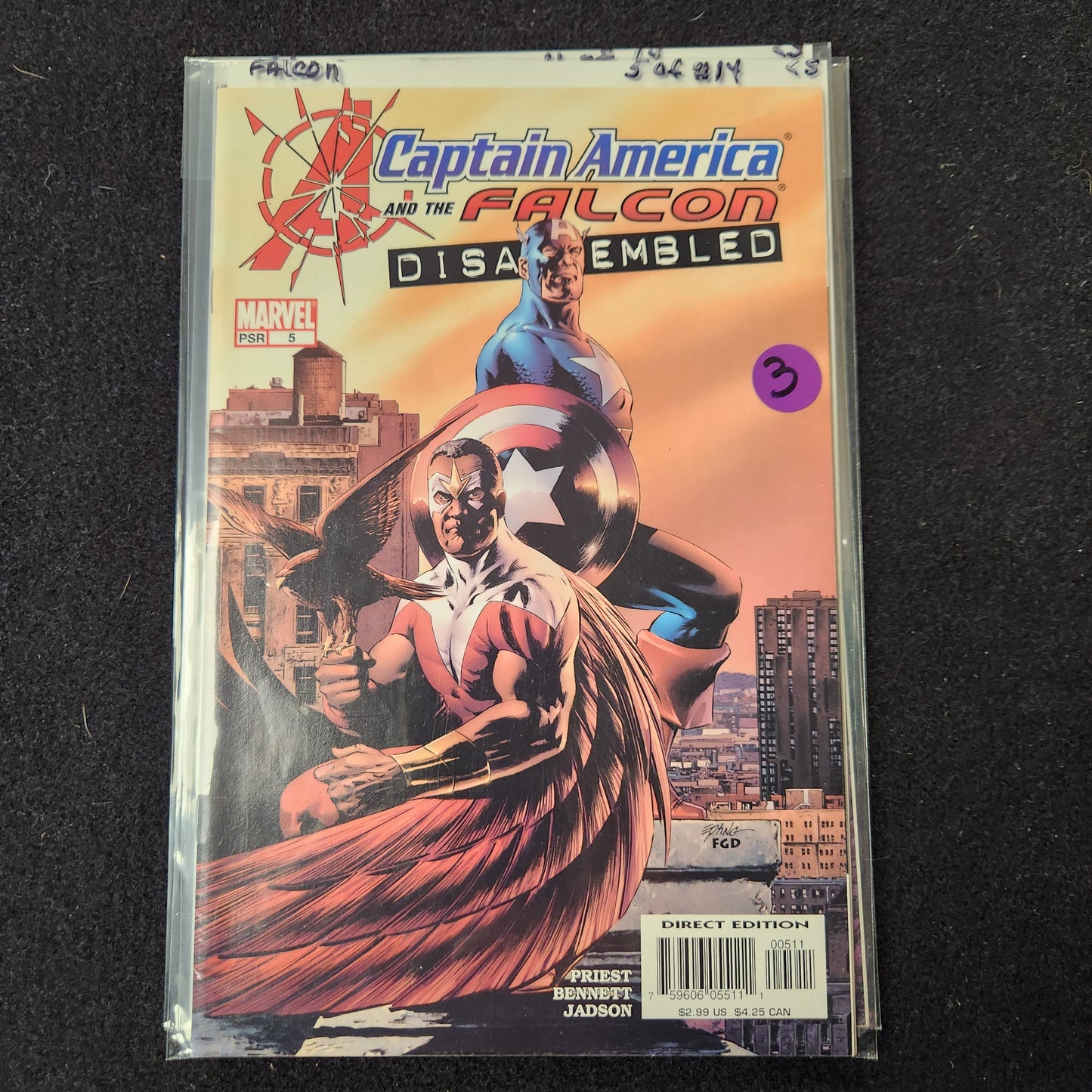 Captain America and the Falcon – Marvel – 2004–2005 – Volume 1 – Ongoing Series – #5 of 14