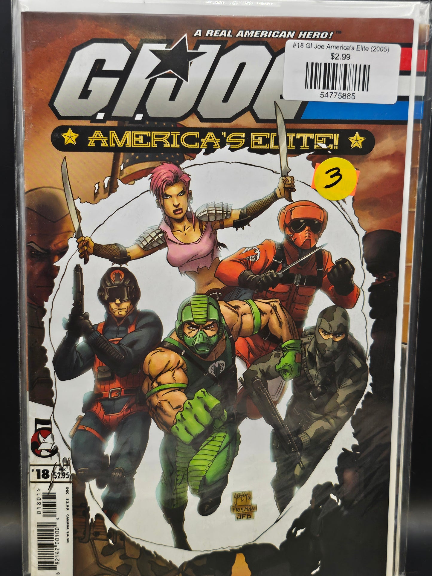 #18 GI Joe America's Elite (2005)