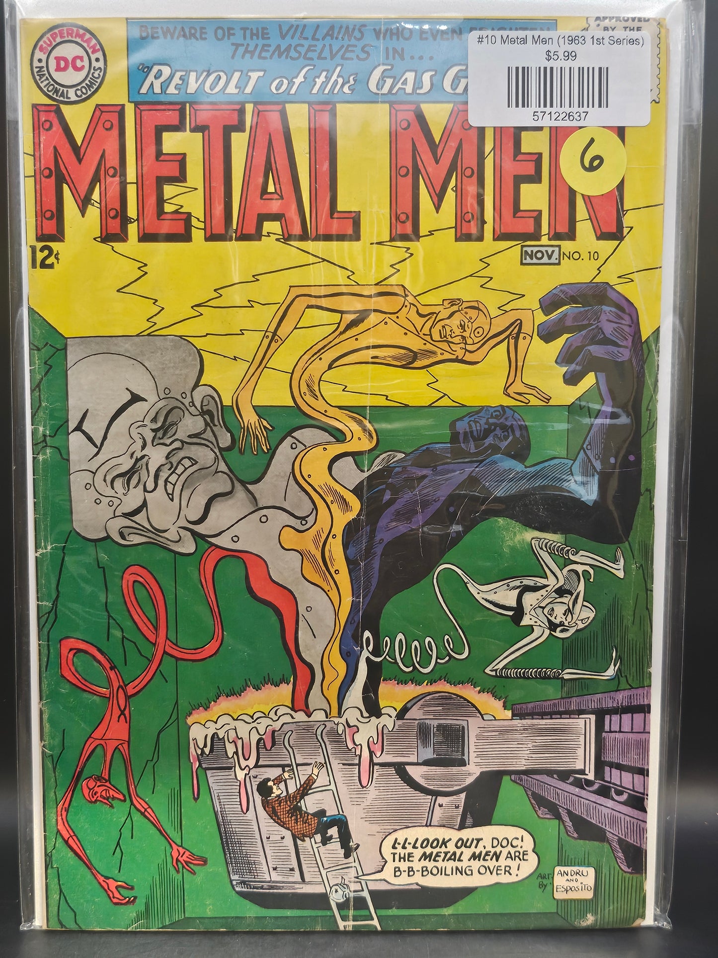#10 Metal Men (1963 1st Series)