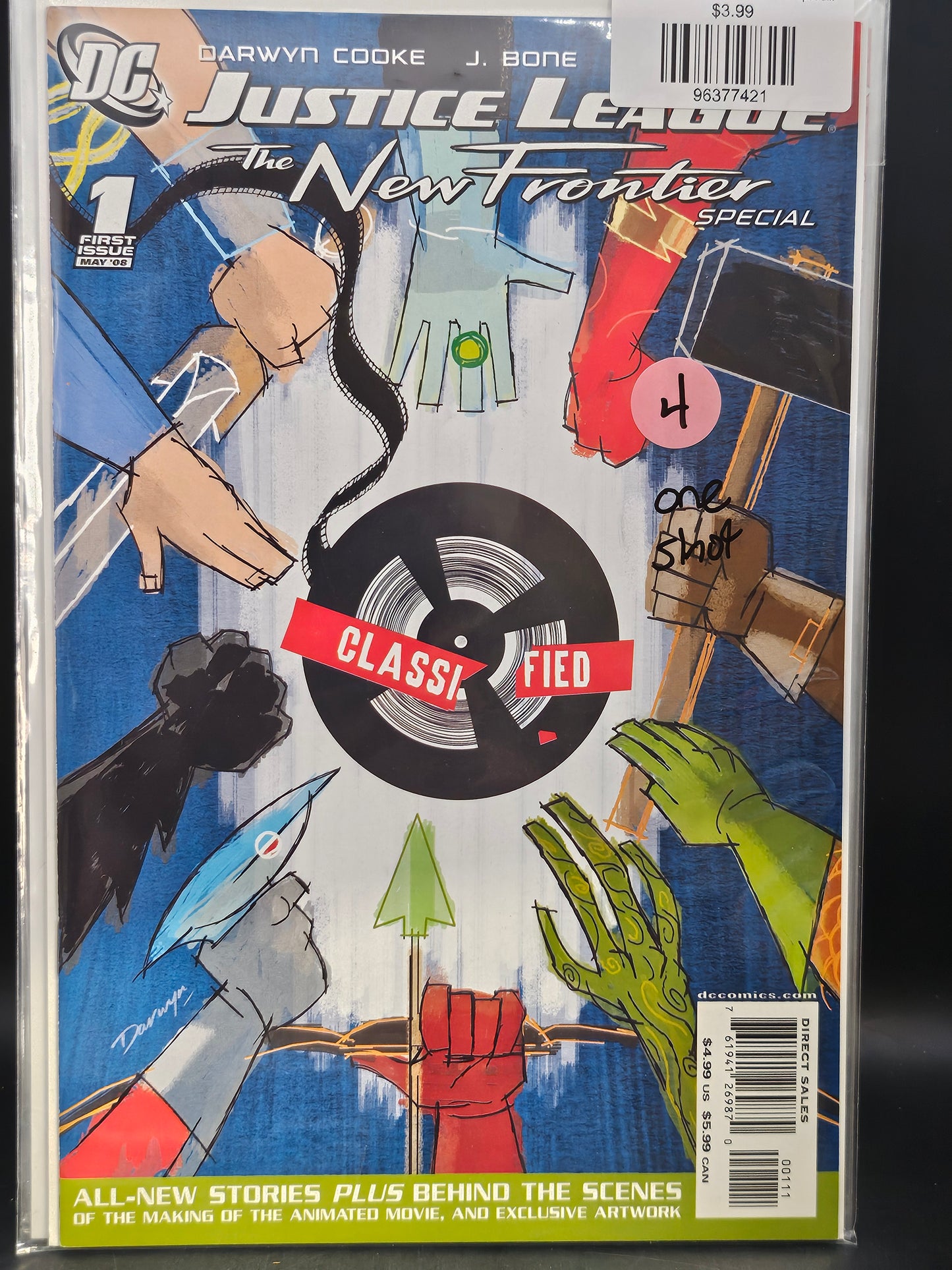 #1 Justice League The New Frontier Special (2008)