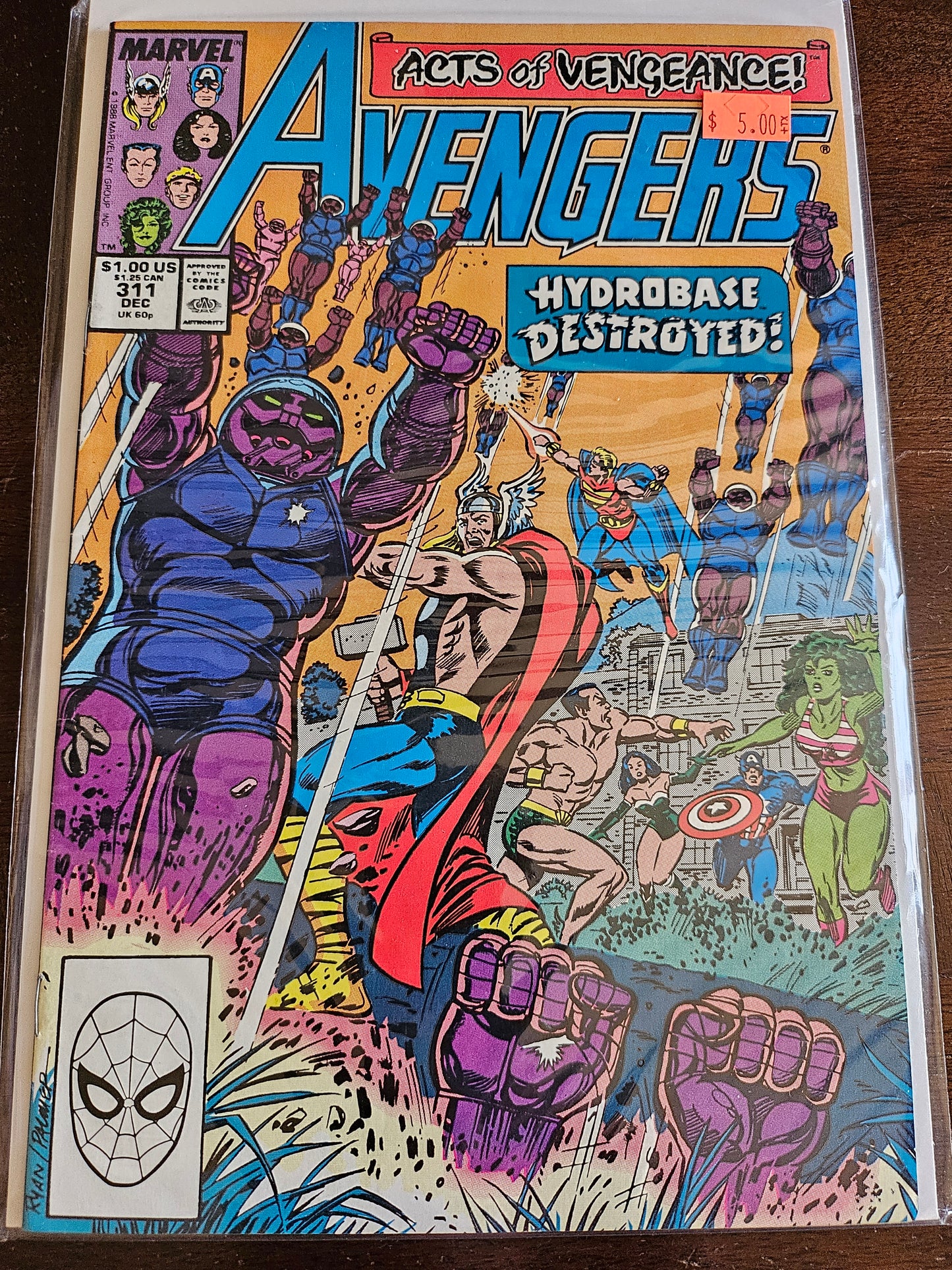 Avengers – Marvel Comics – (1963–1999) – Volume 1 – #311