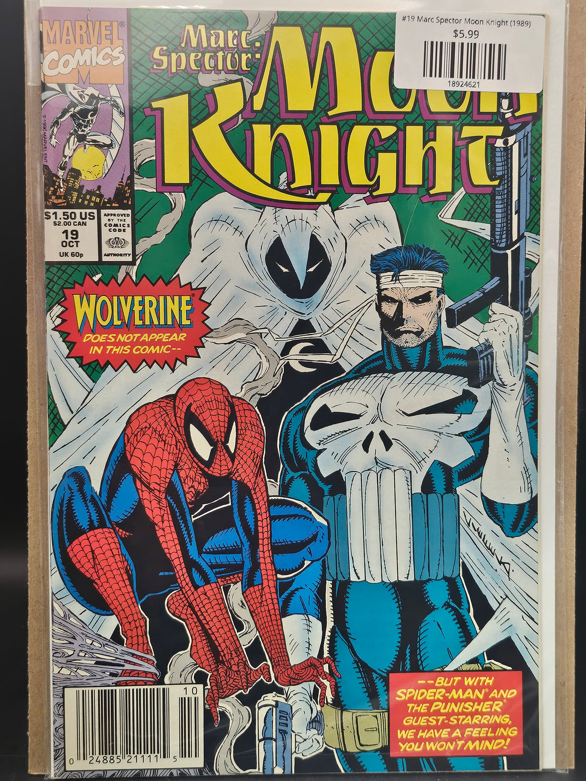 #19 Marc Spector Moon Knight (1989)