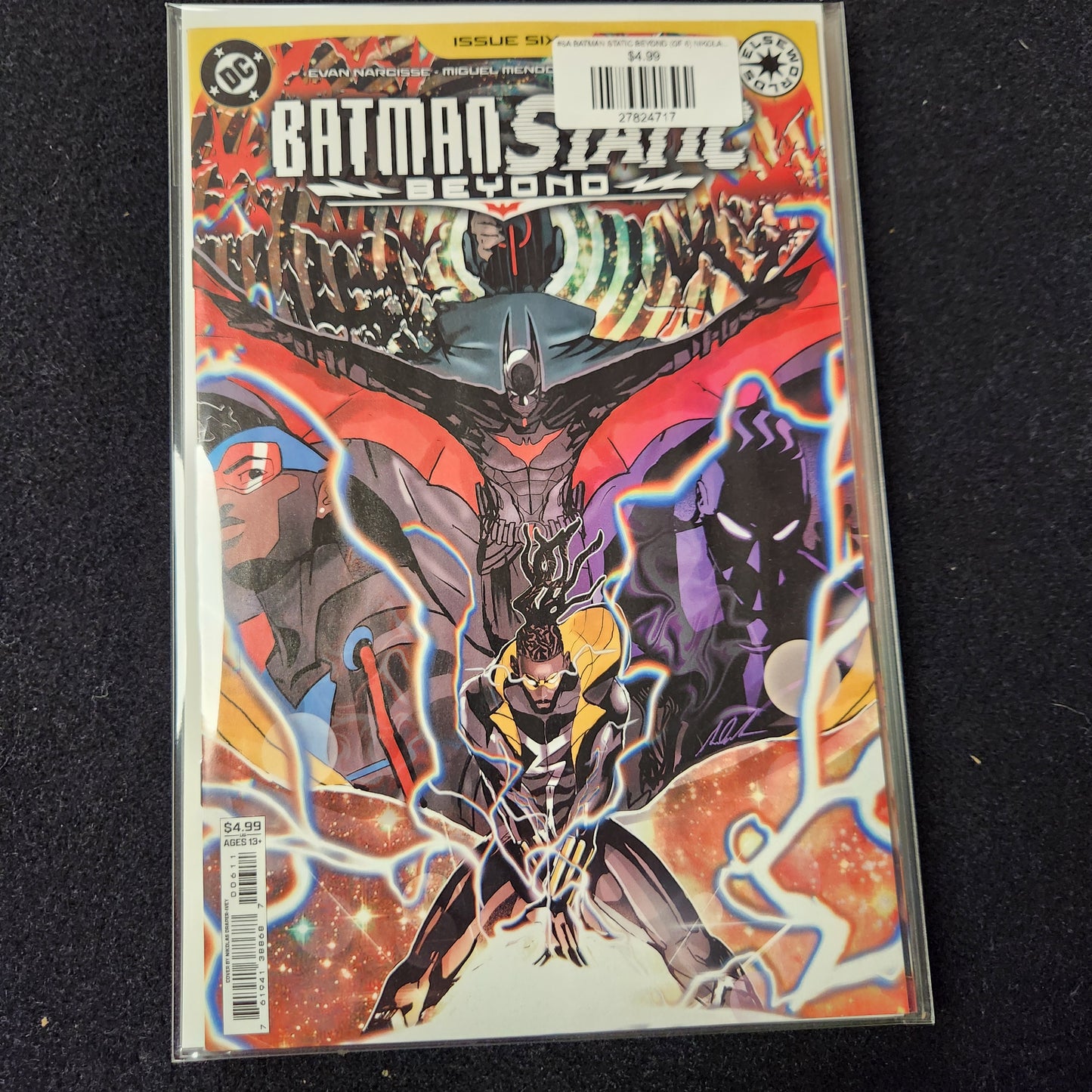 #6A BATMAN STATIC BEYOND (OF 6) NIKOLAS DRAPER-IVEY (OF 6)