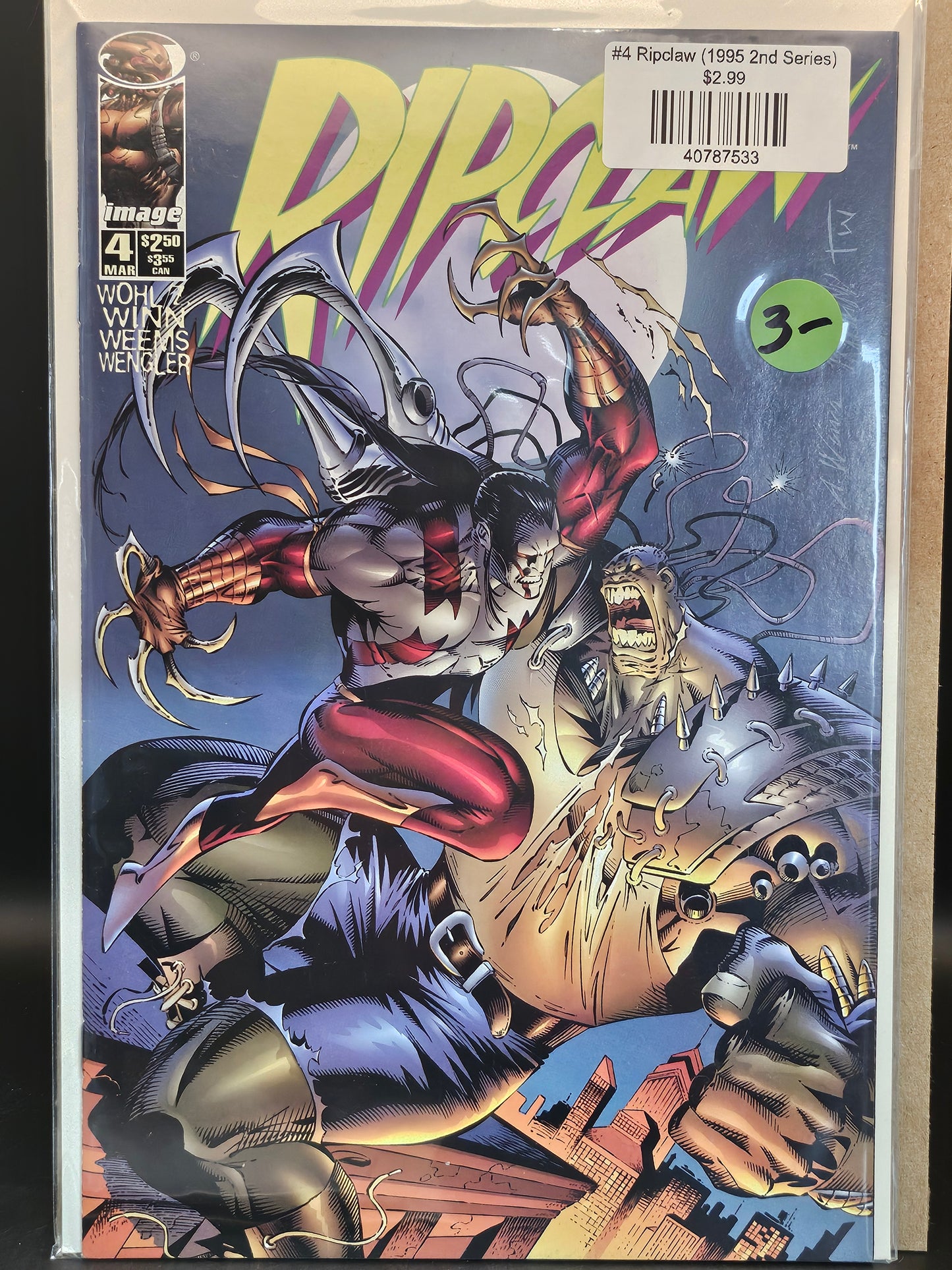#4 Ripclaw (1995 2nd Series)
