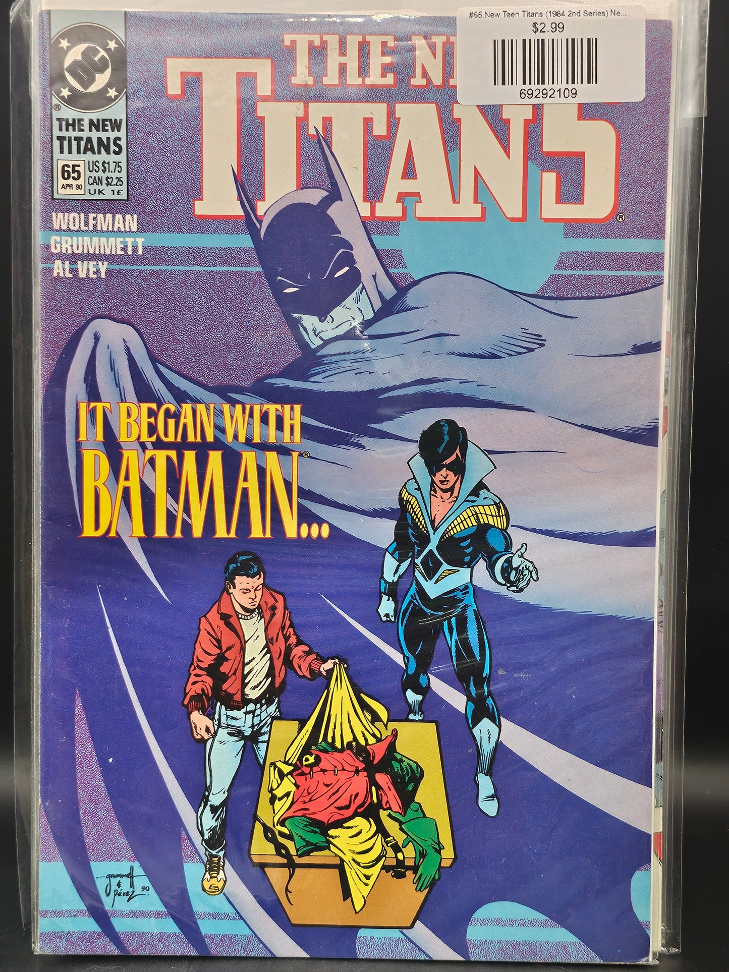 #65 New Teen Titans (1984 2nd Series) New Titans
