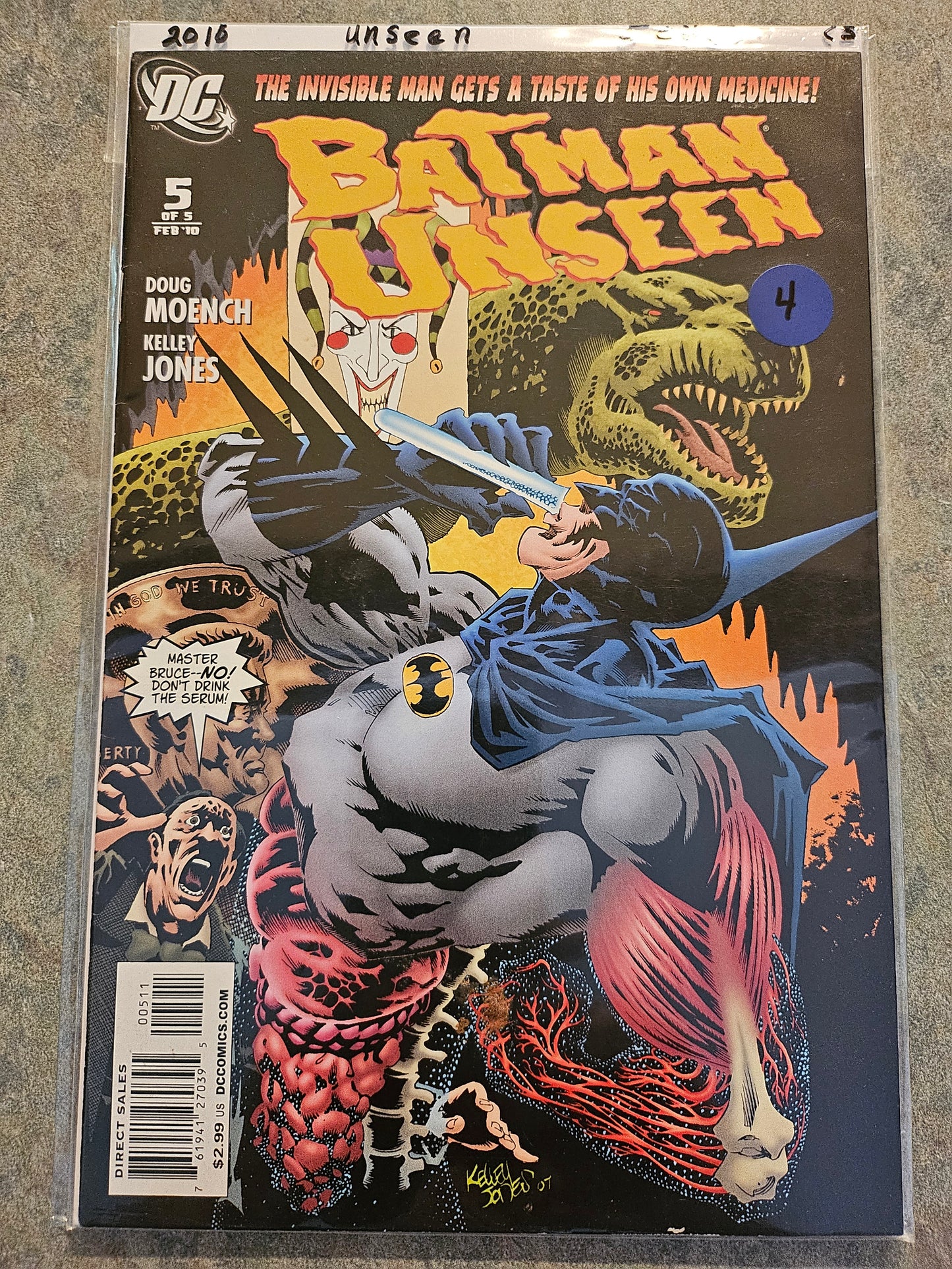 Batman: The Unseen – DC Comics – (2009–2010) – Volume 1 – Limited Series – #5 of 5