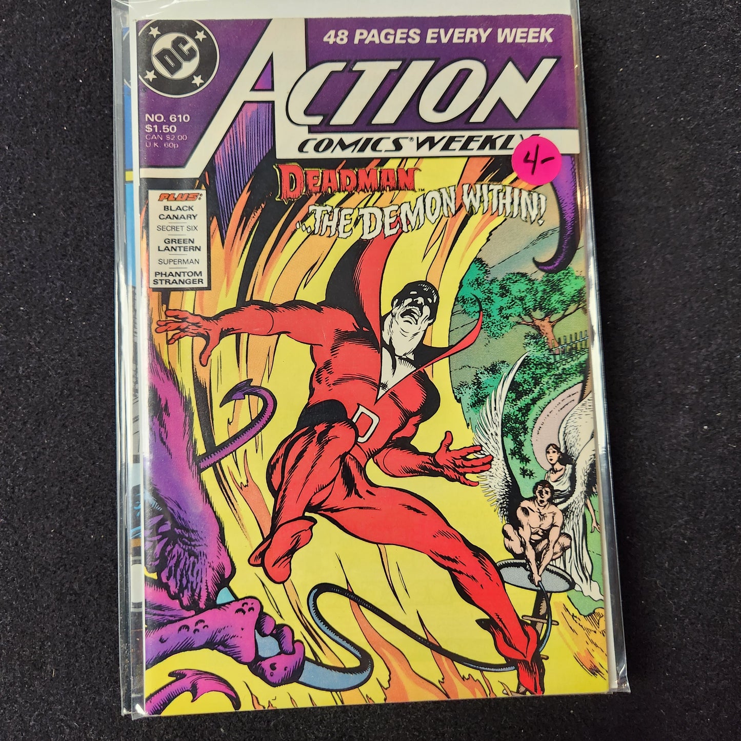 Action Comics #610 - Deadman The Demon Within (DC 1988)