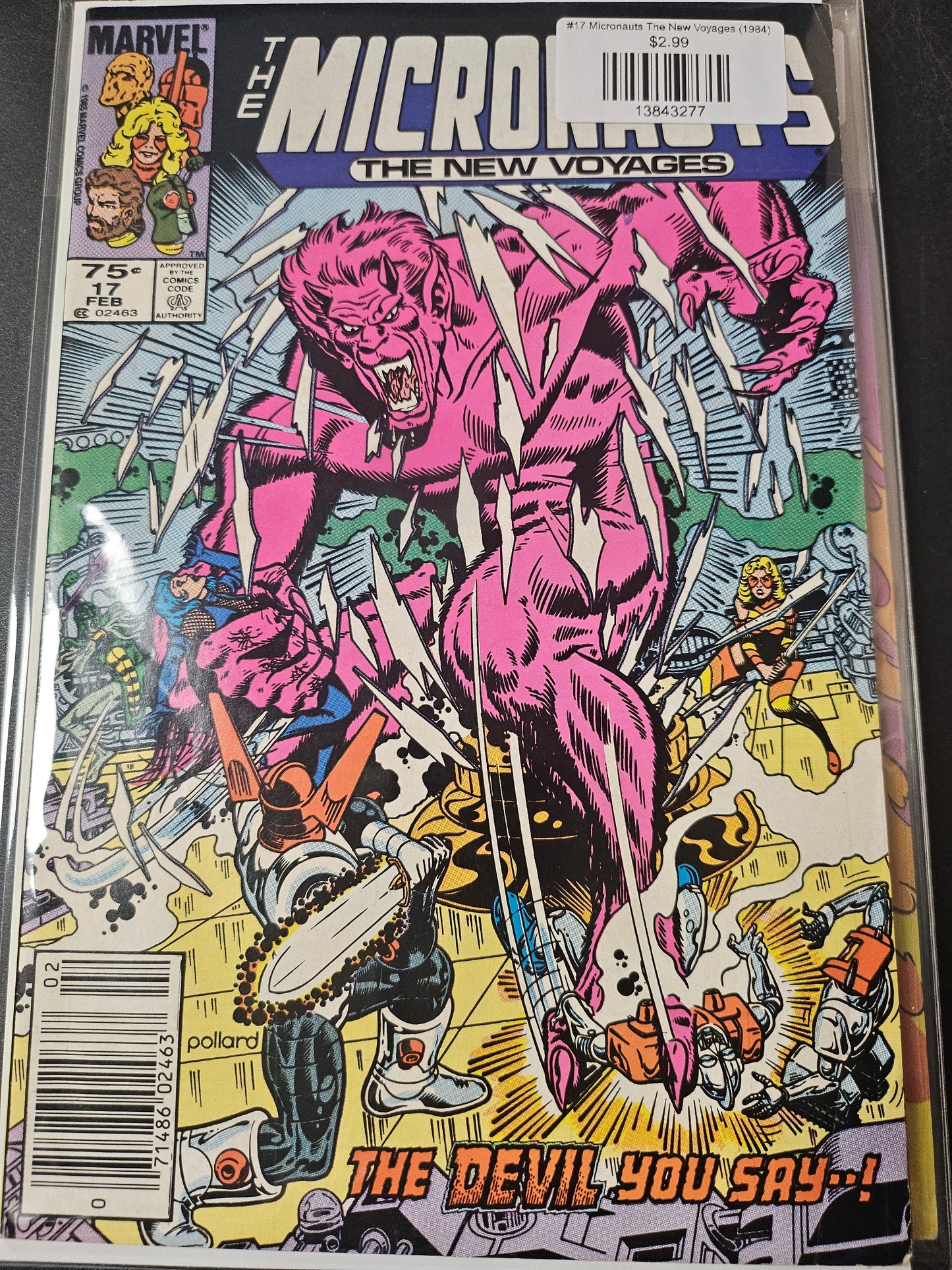 #17 Micronauts The New Voyages (1984)