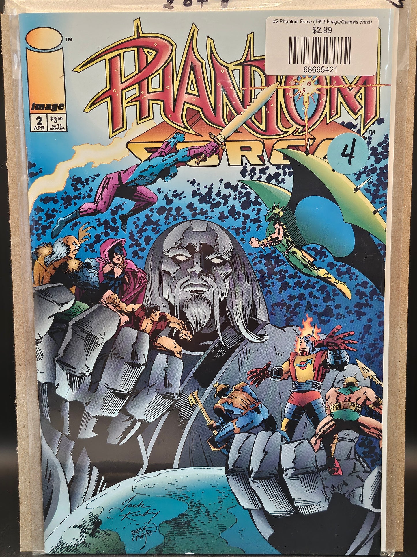 #2 Phantom Force (1993 Image/Genesis West)