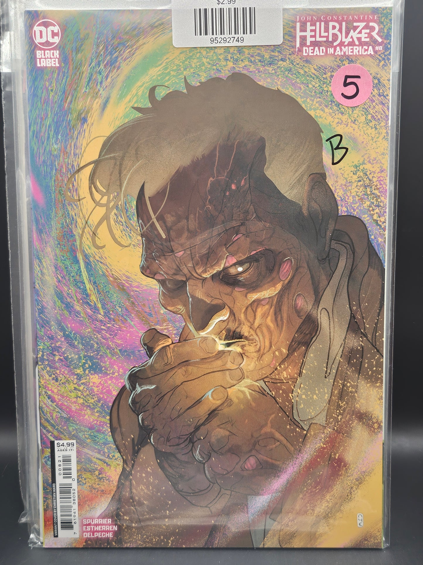 #8B John Constantine Hellblazer Dead in America (2024 DC)