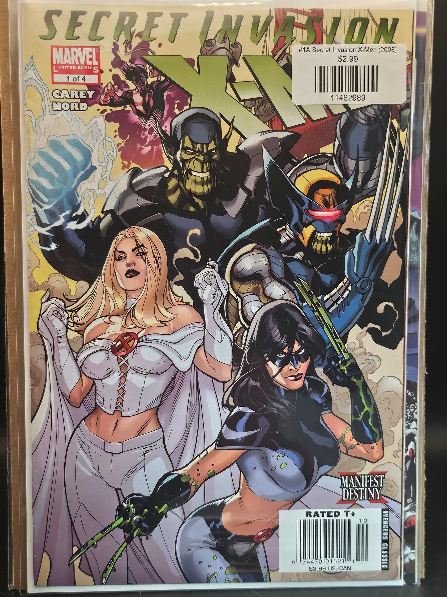 #1A Secret Invasion X-Men (2008)