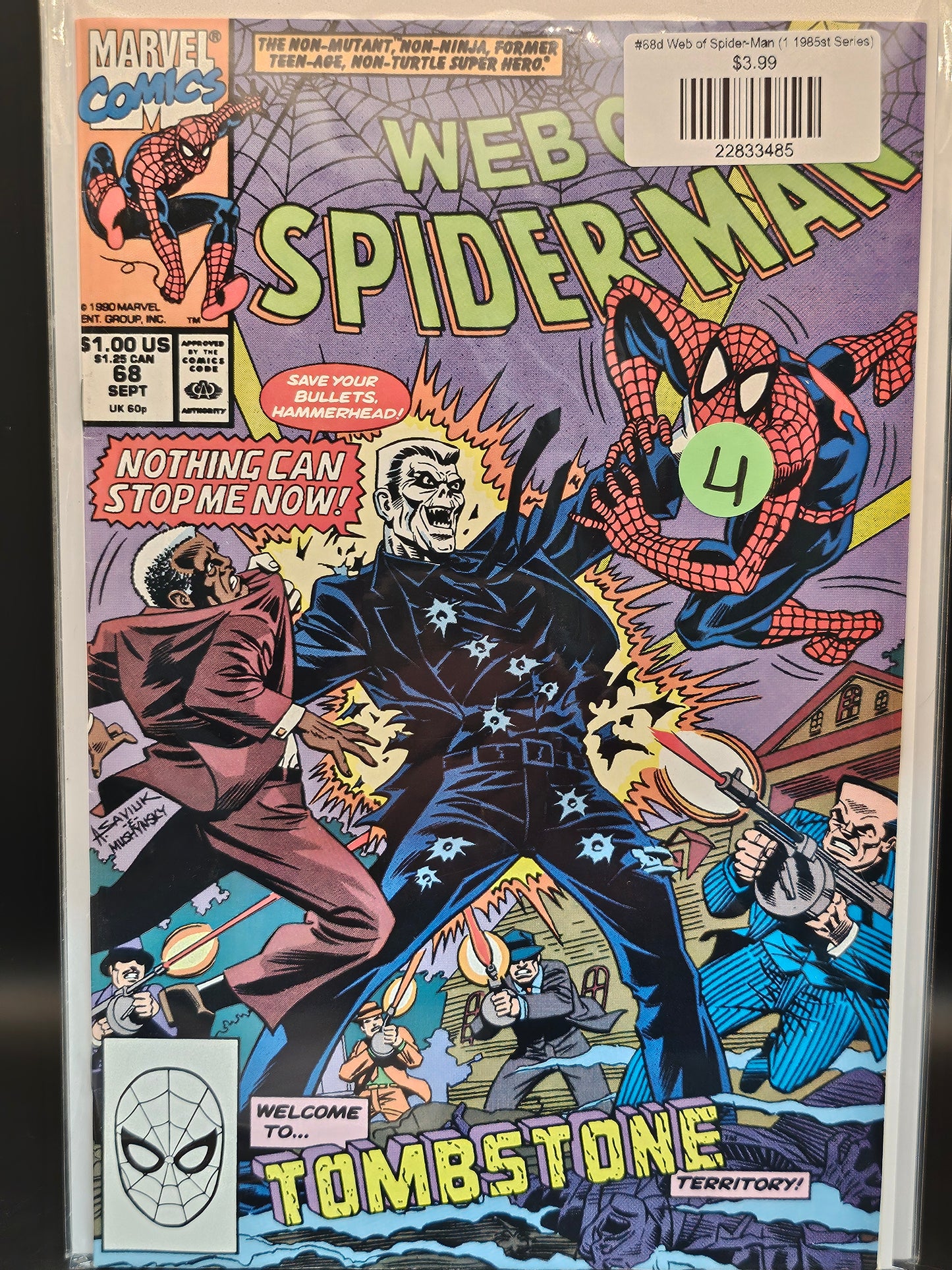 #68d Web of Spider-Man (1985 1st Series)