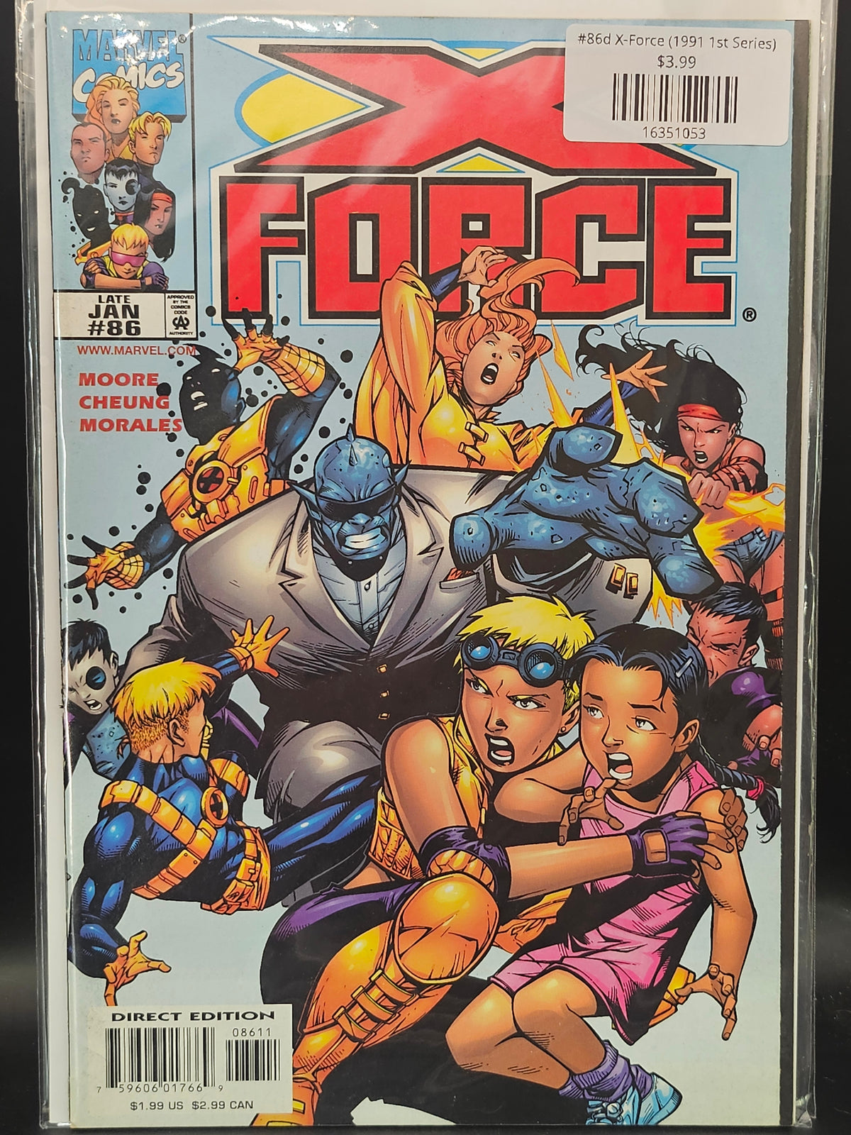 #86d X-Force (1991 1st Series)