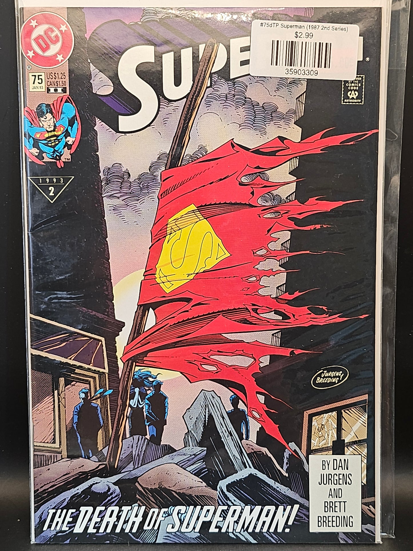 #75dTP Superman (1987 2nd Series)