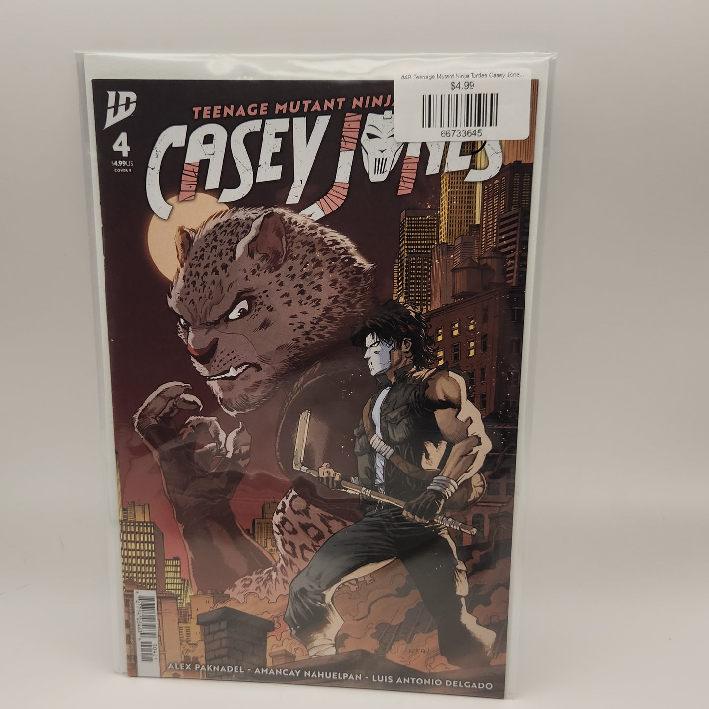 #4B Teenage Mutant Ninja Turtles Casey Jones (2025 IDW)
