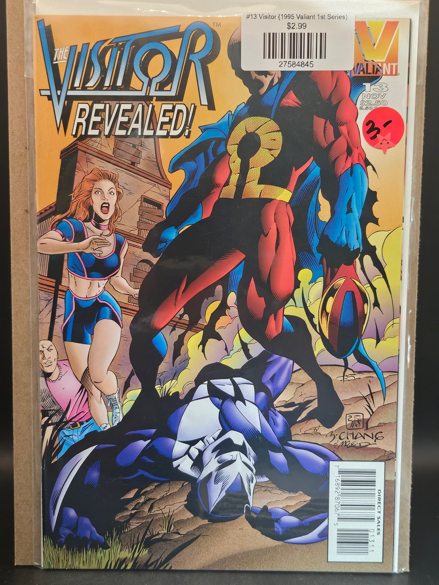 #13 Visitor (1995 Valiant 1st Series)