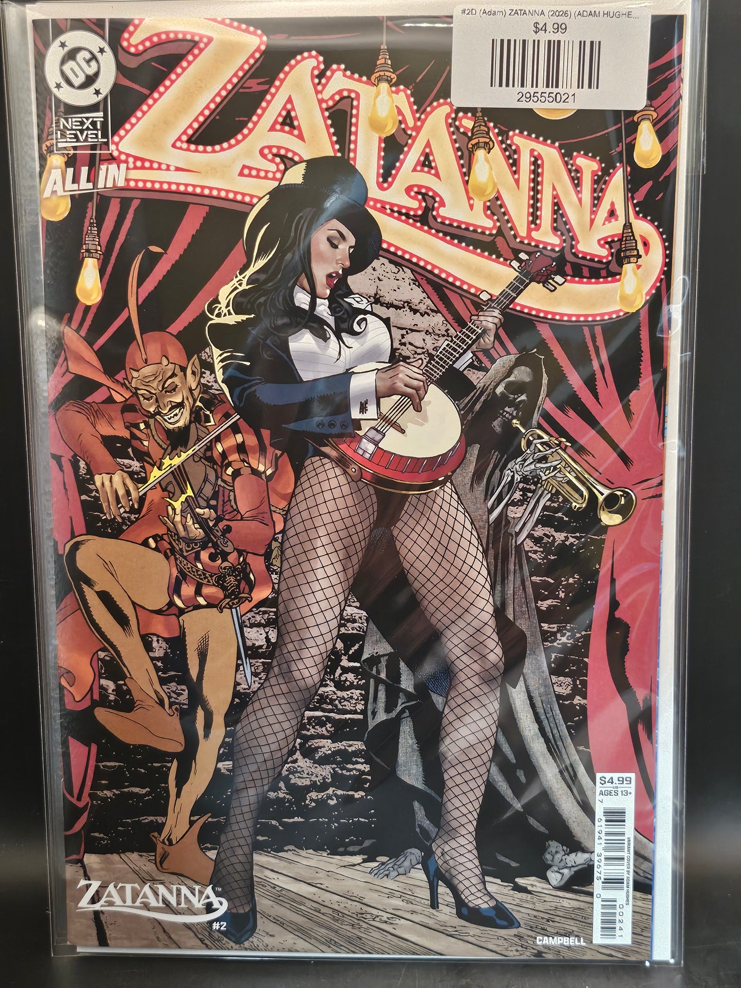 #2D (Adam) ZATANNA (2026) (ADAM HUGHES CARD STOCK VAR)