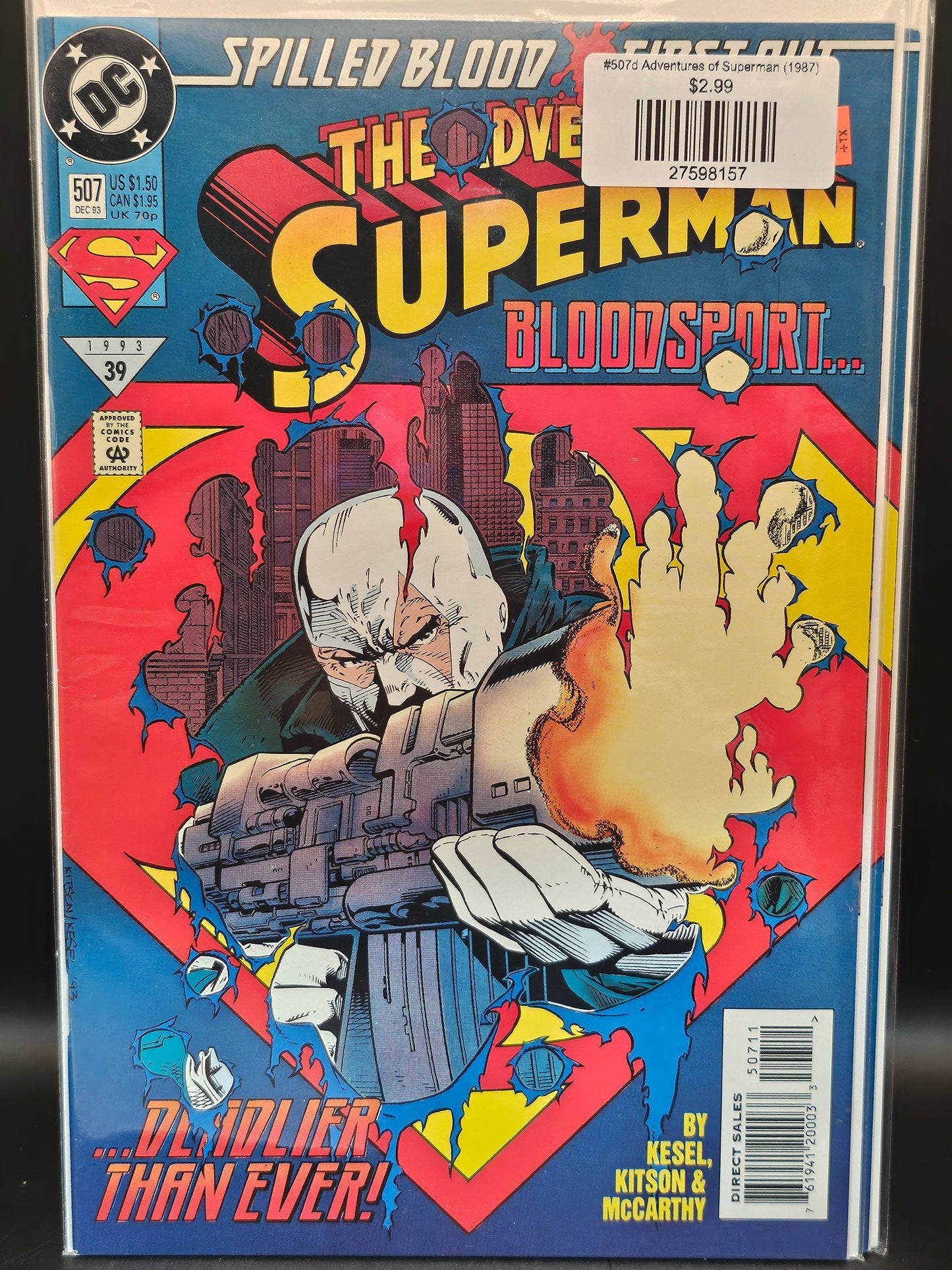 #507d Adventures of Superman (1987)