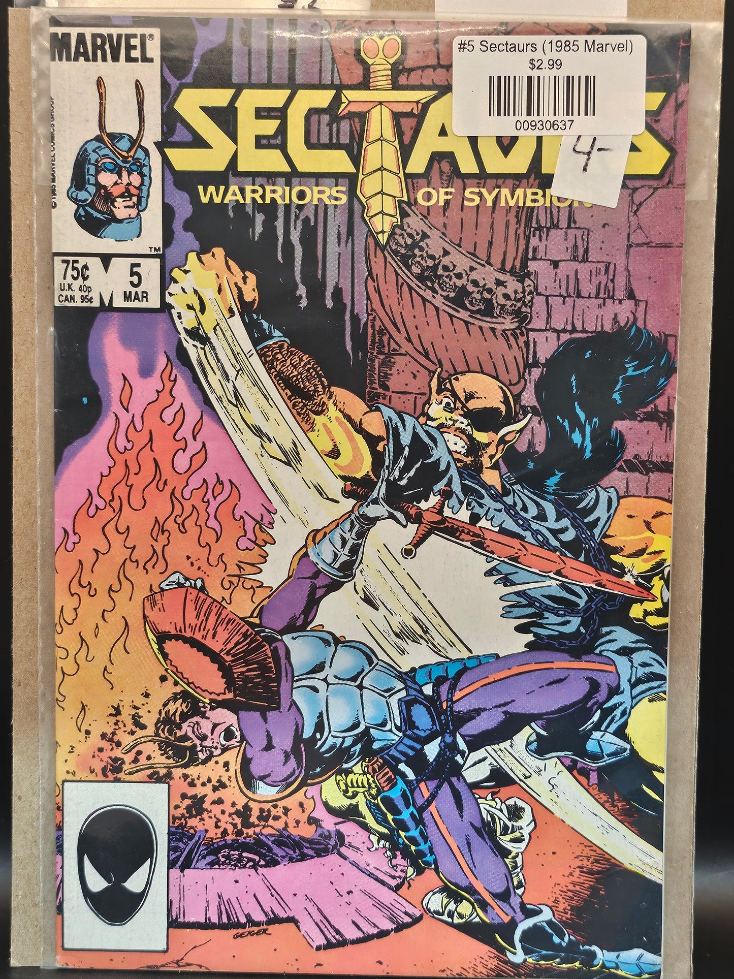 #5 Sectaurs (1985 Marvel)