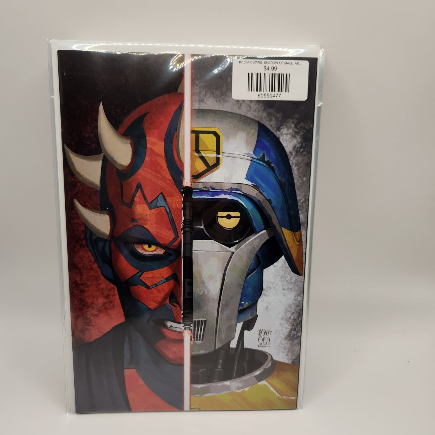 #2 STAR WARS: SHADOW OF MAUL AKA HEADSHOT VIRGIN VARIANT