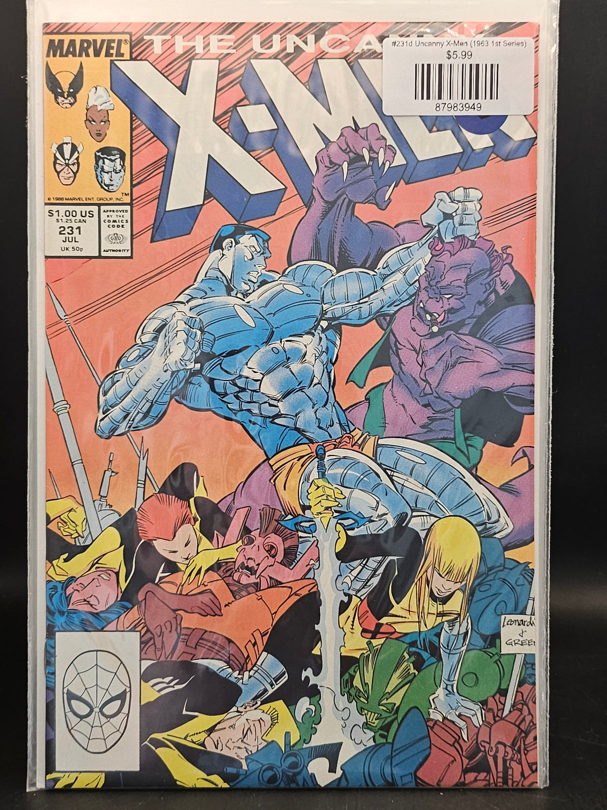 #231d Uncanny X-Men (1963 1st Series)