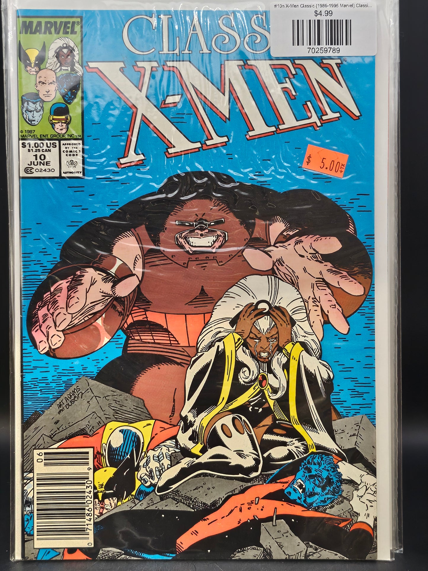 #10n X-Men Classic (1986-1995 Marvel) Classic X-Men