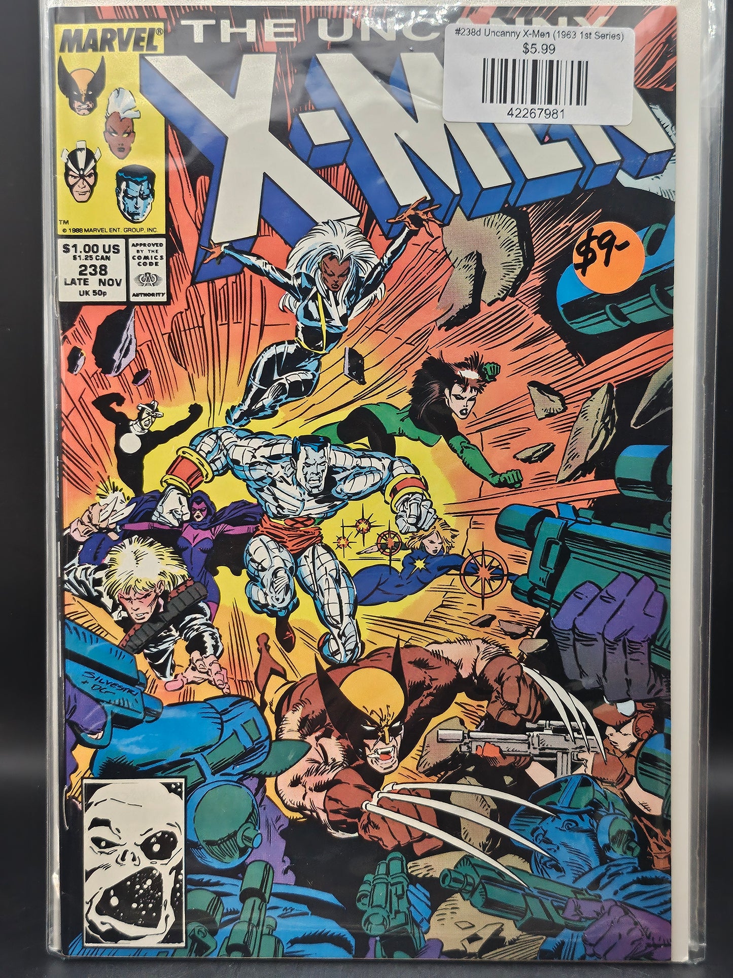 #238d Uncanny X-Men (1963 1st Series)