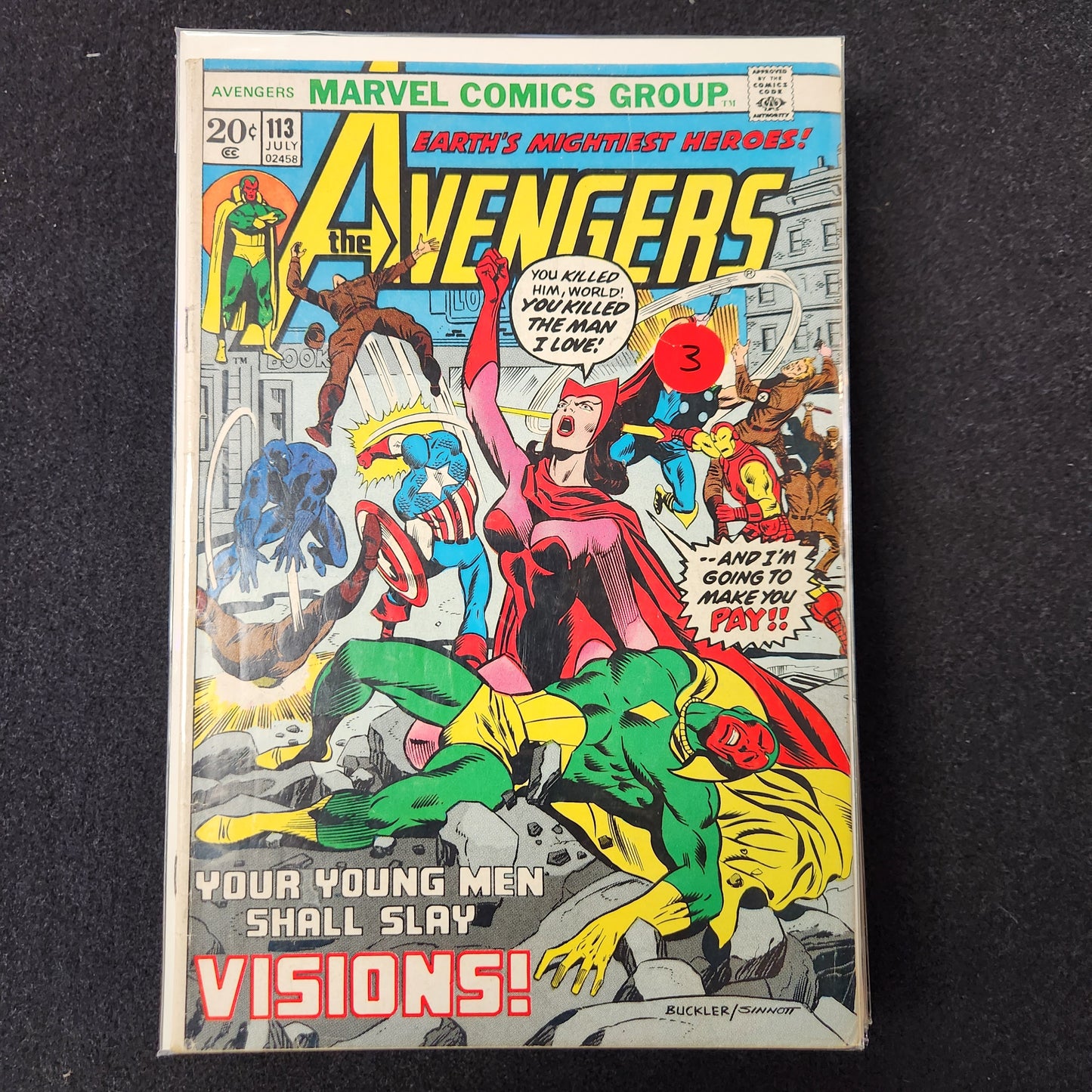 Avengers – Marvel Comics – (1963–1999) – Volume 1 – #113