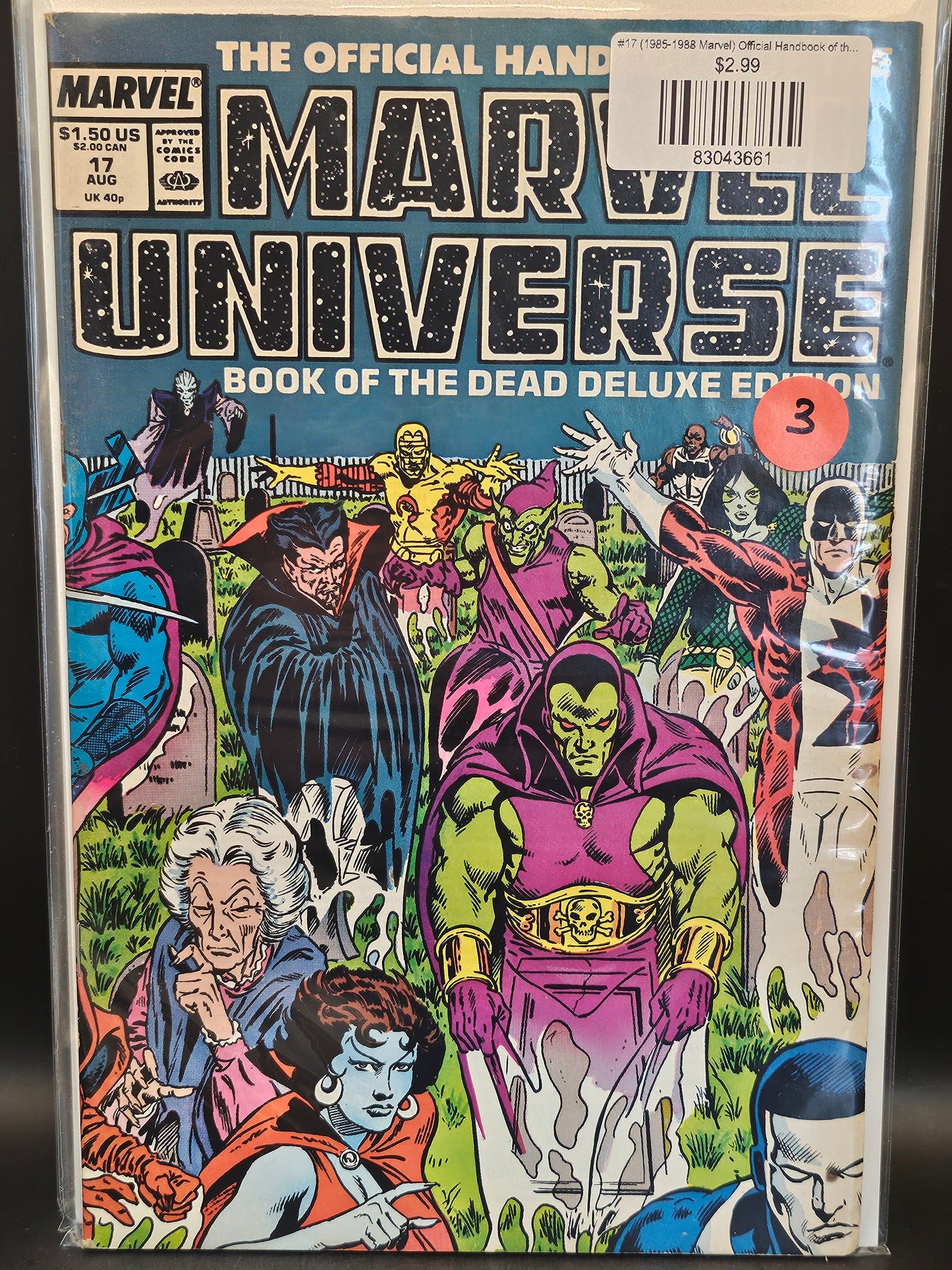 #17 (1985-1988 Marvel) Official Handbook of the Marvel Universe Deluxe Edition