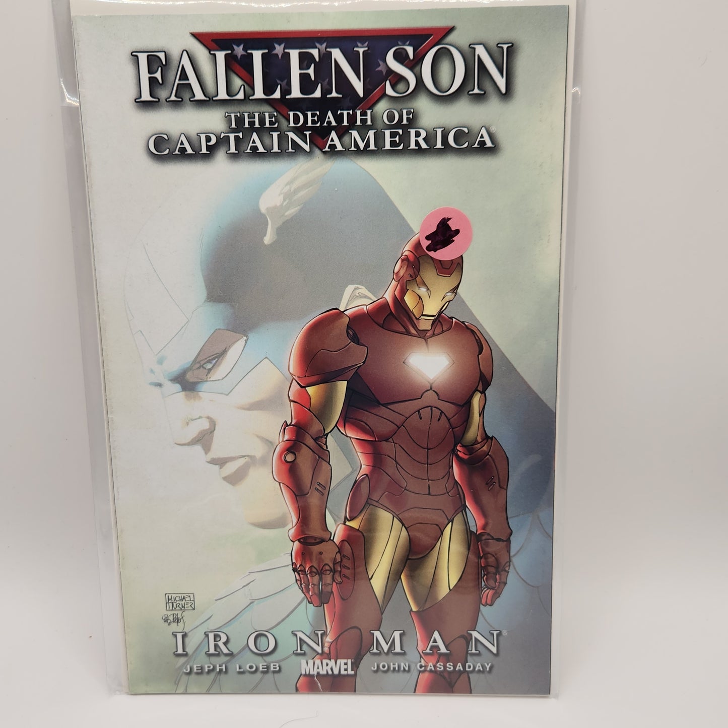 #5B Fallen Son Death of Captain America (2007)