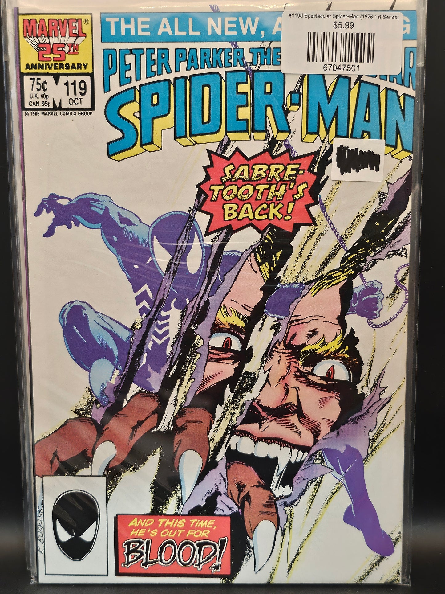 #119d Spectacular Spider-Man (1976 1st Series)