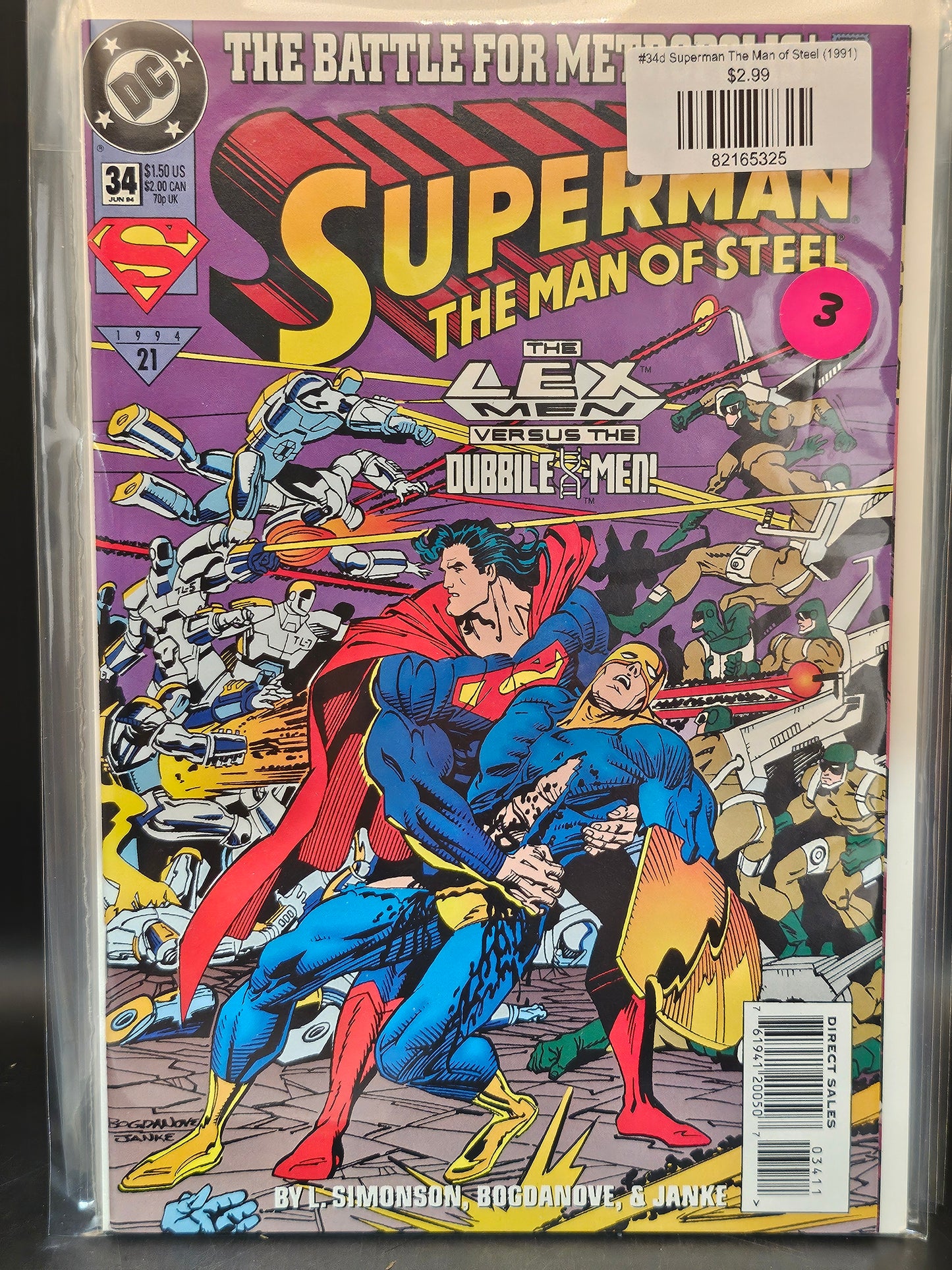 #34d Superman The Man of Steel (1991)