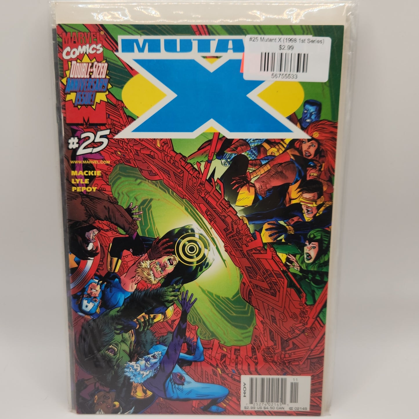 #25 Mutant X (1998 1st Series)