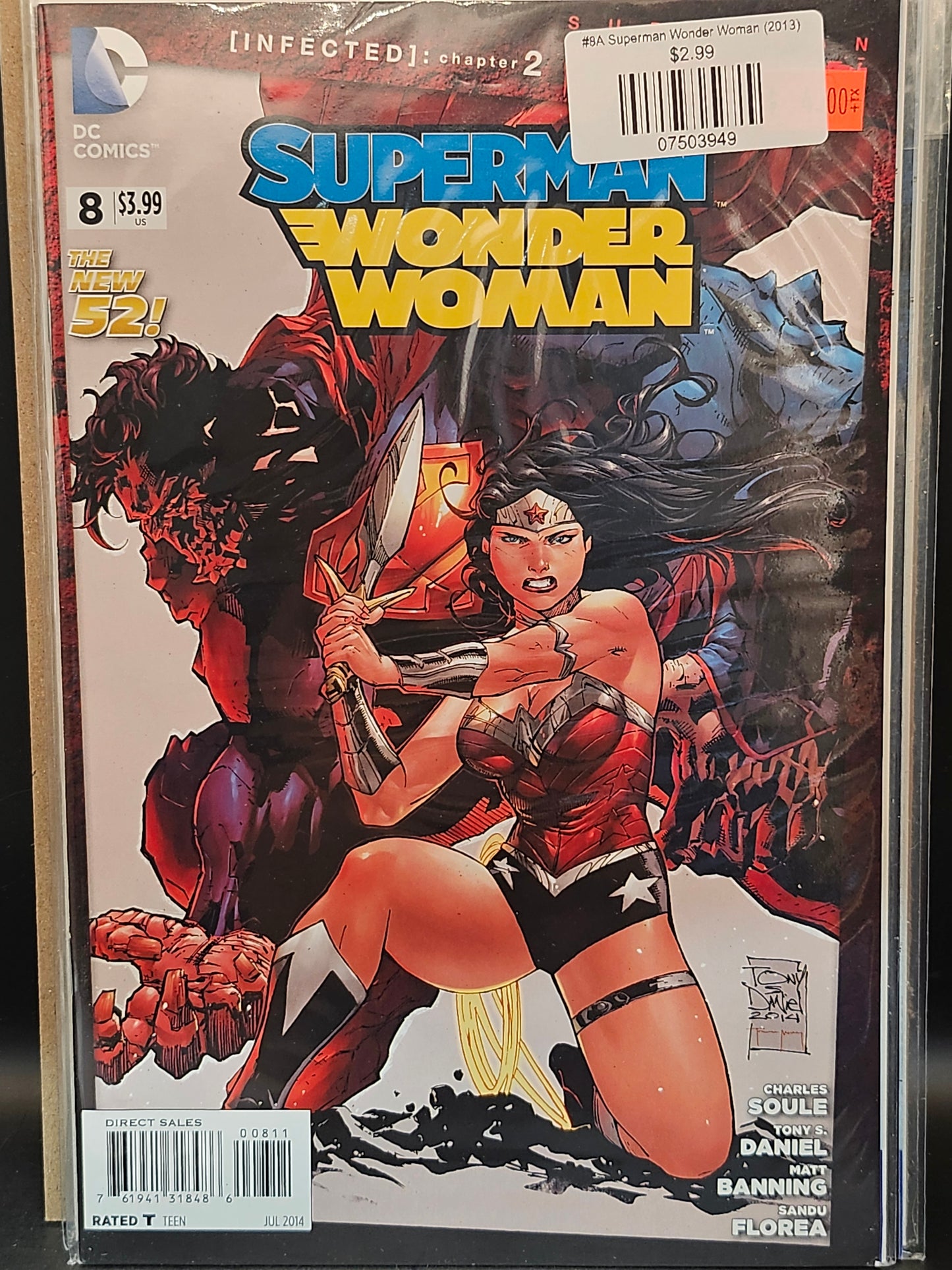 #8A Superman Wonder Woman (2013)