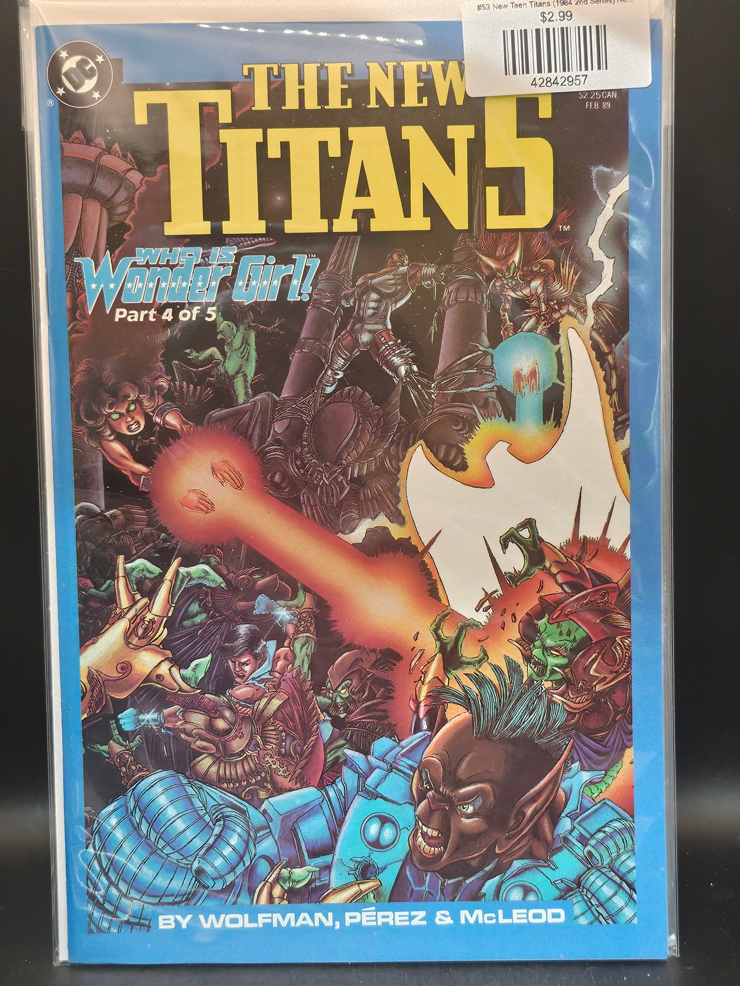 #53 New Teen Titans (1984 2nd Series) New Titans