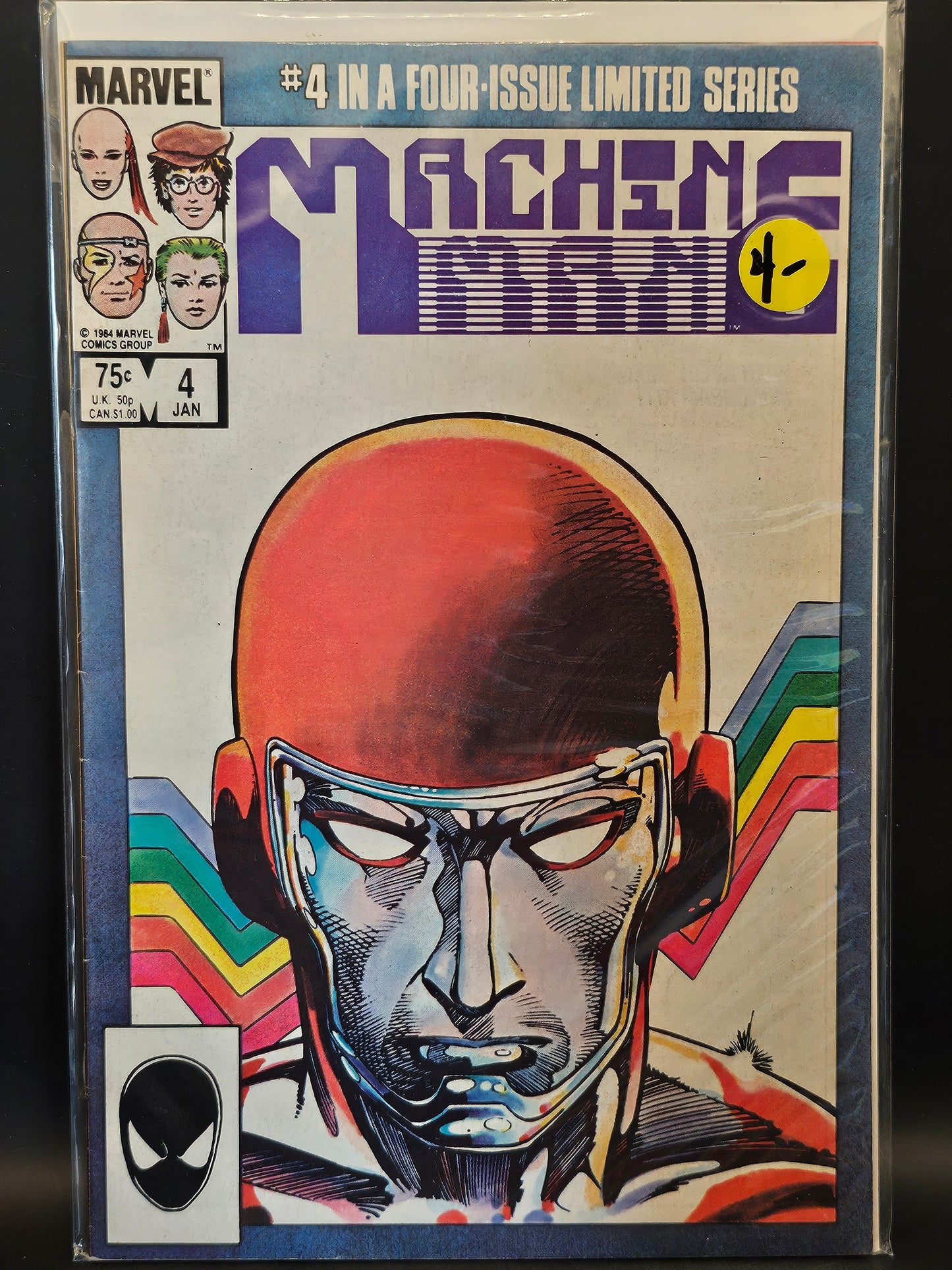 #1-4 Machine Man (1984 2nd Series)