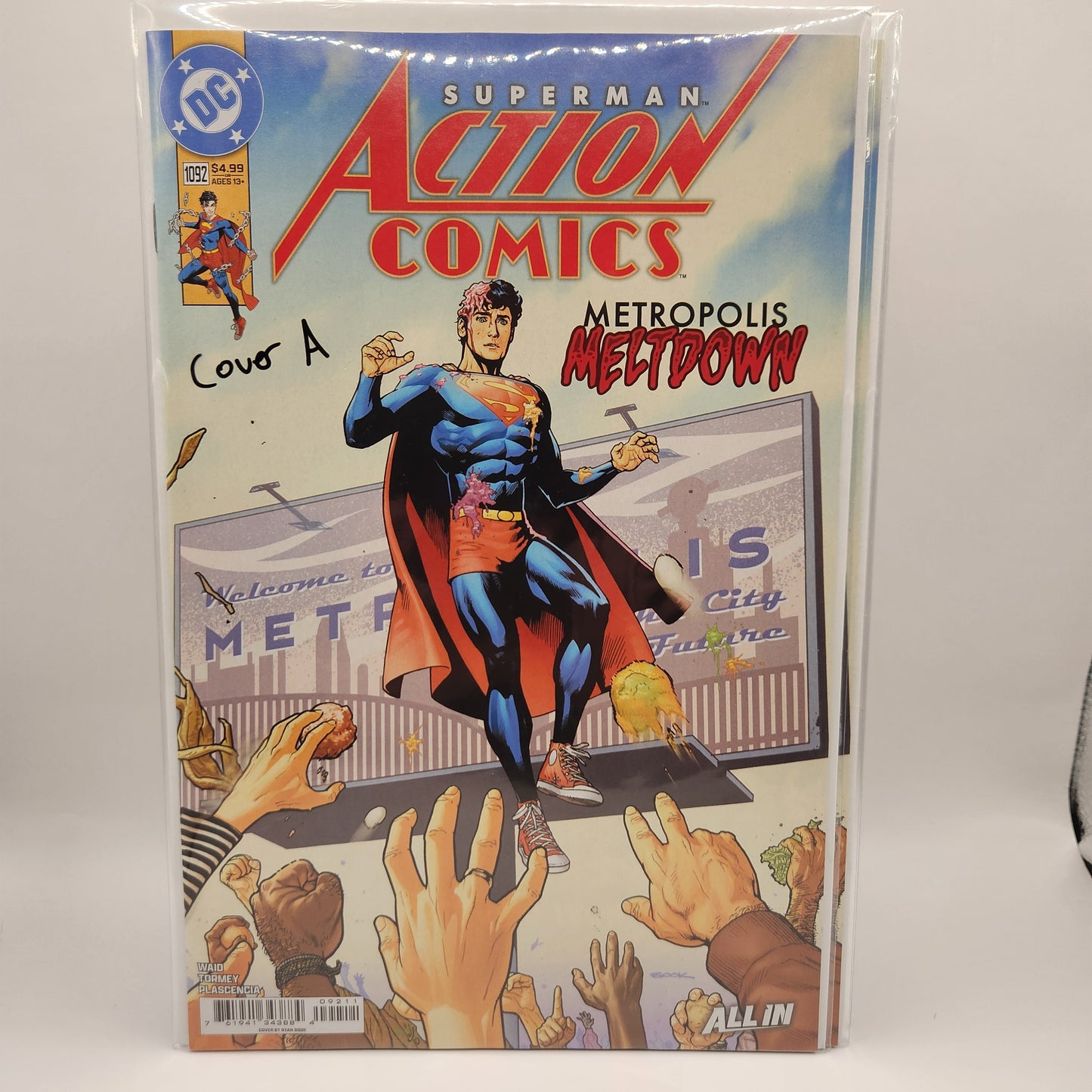 #1092 Cover A - Action Comics – DC – 2016–Present – Volume 3 – Ongoing Series – #957–Present - Ryan Sook
