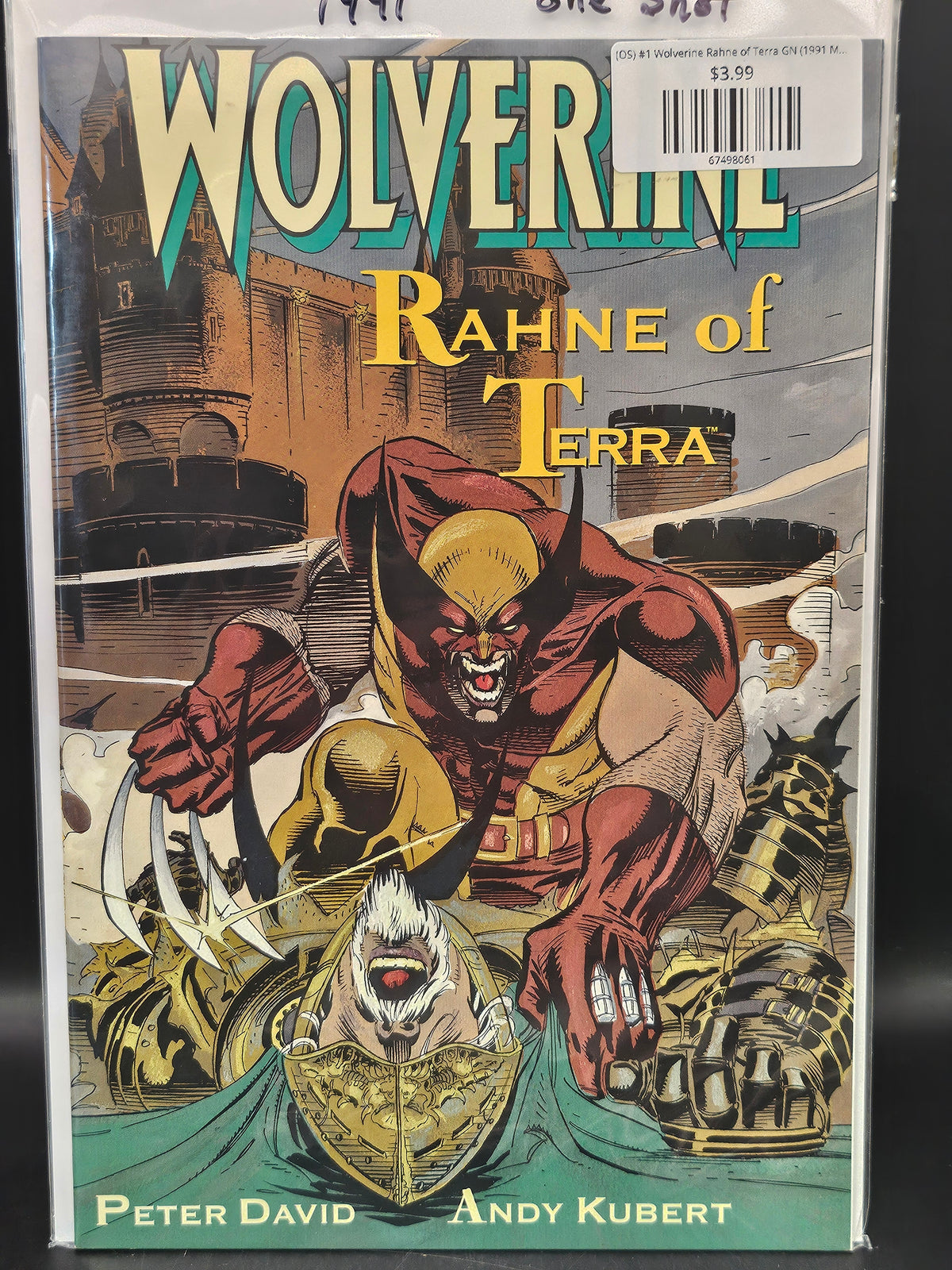 (OS) #1 Wolverine Rahne of Terra GN (1991 Marvel)