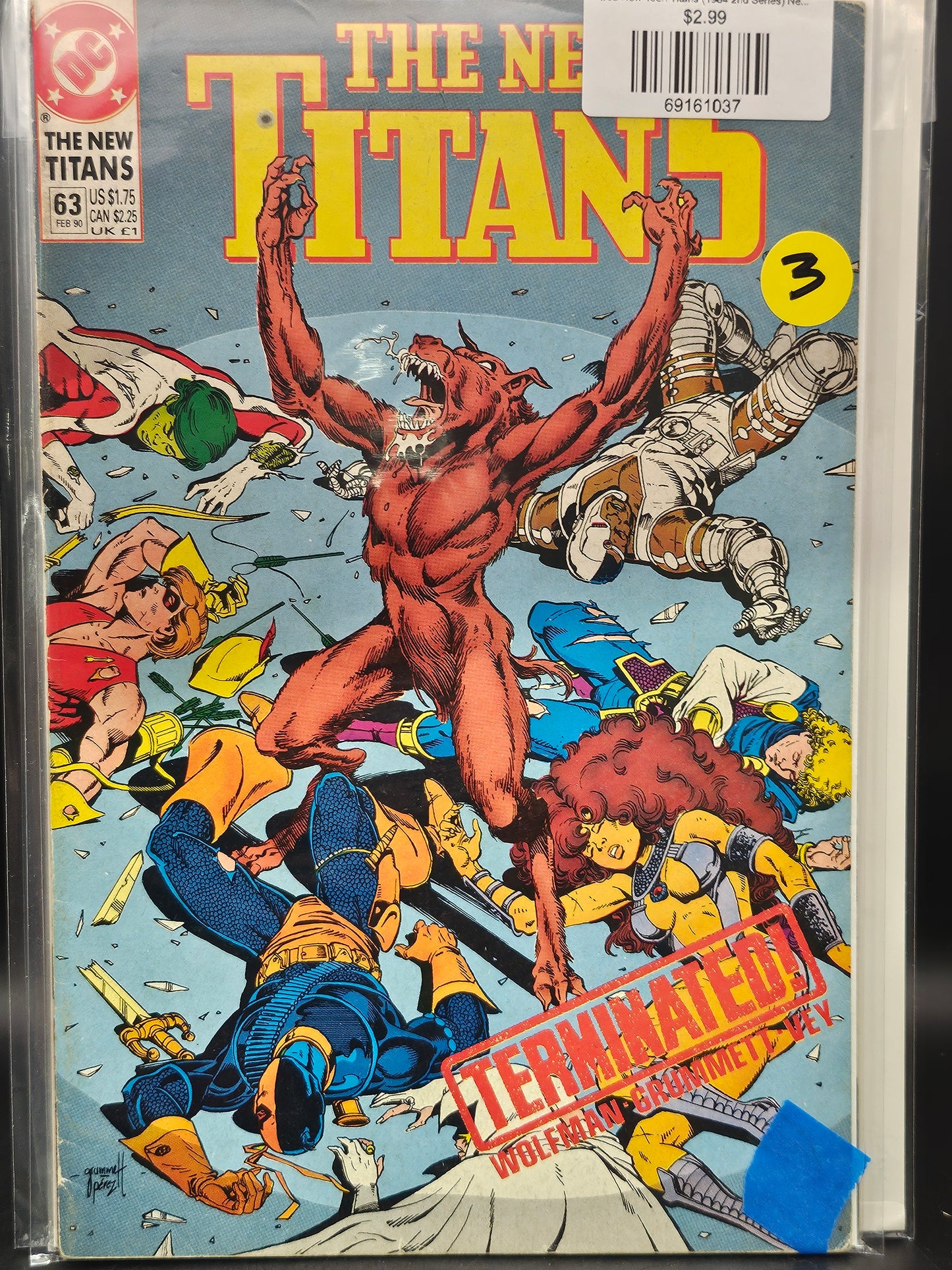 #63 New Teen Titans (1984 2nd Series) New Titans