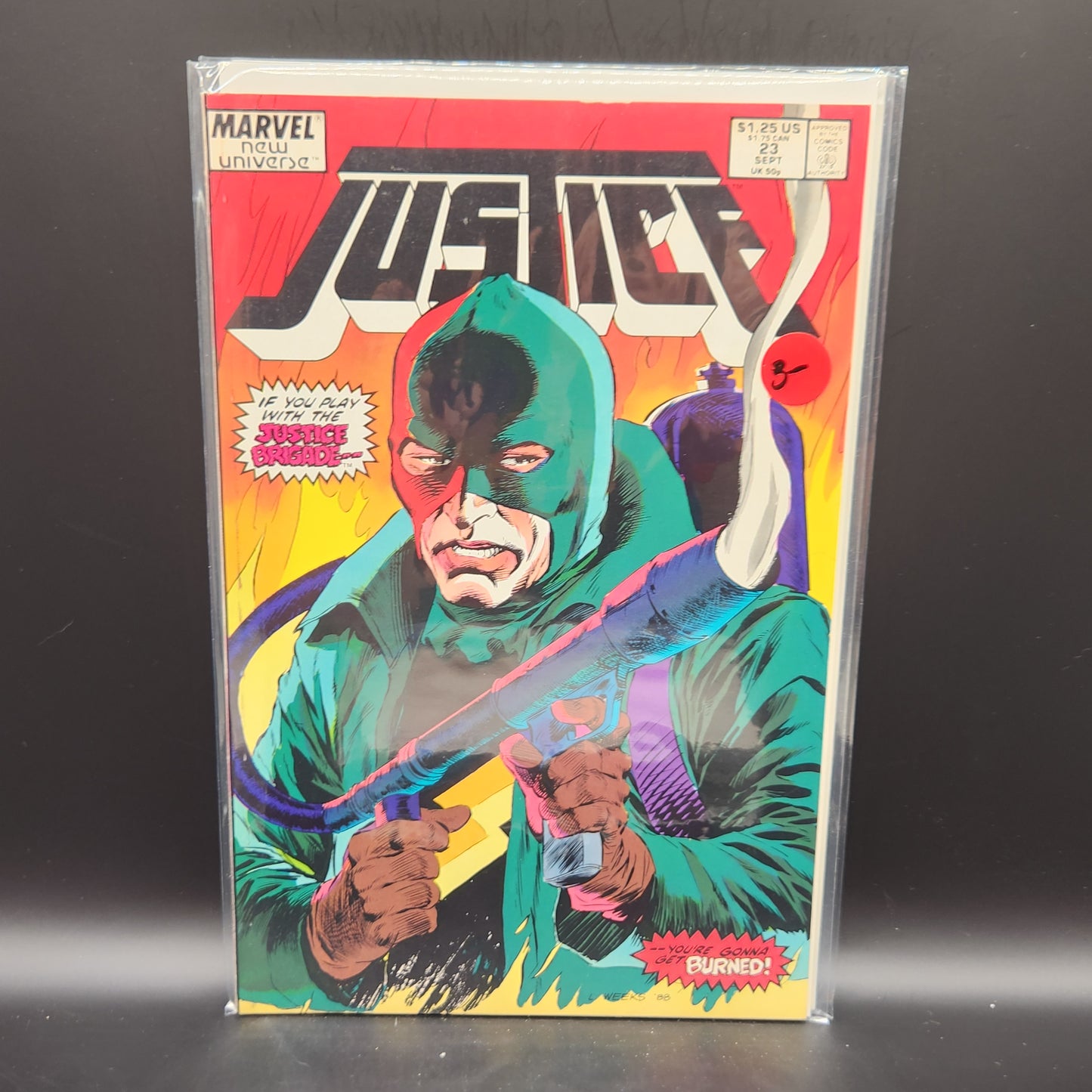#23 Justice (1986 Marvel)