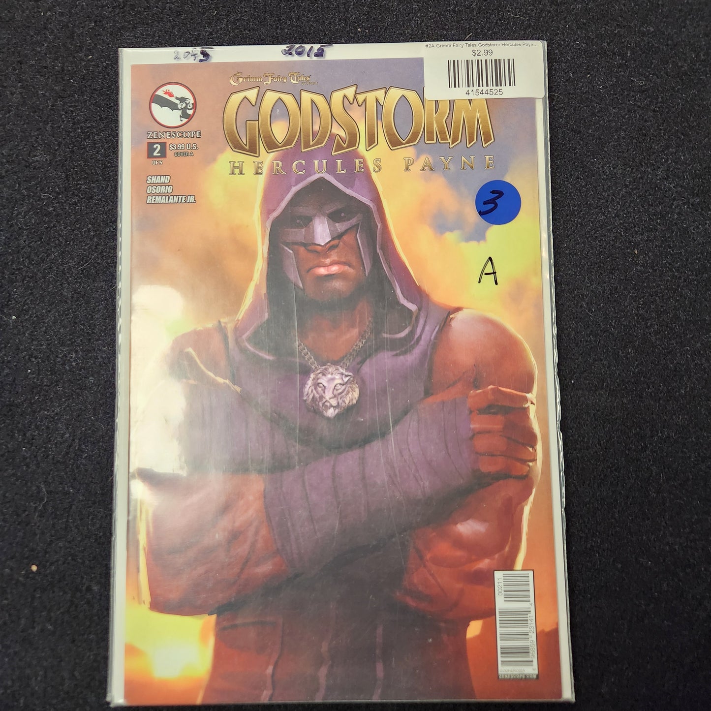 #2A Grimm Fairy Tales Godstorm Hercules Payne (2014)