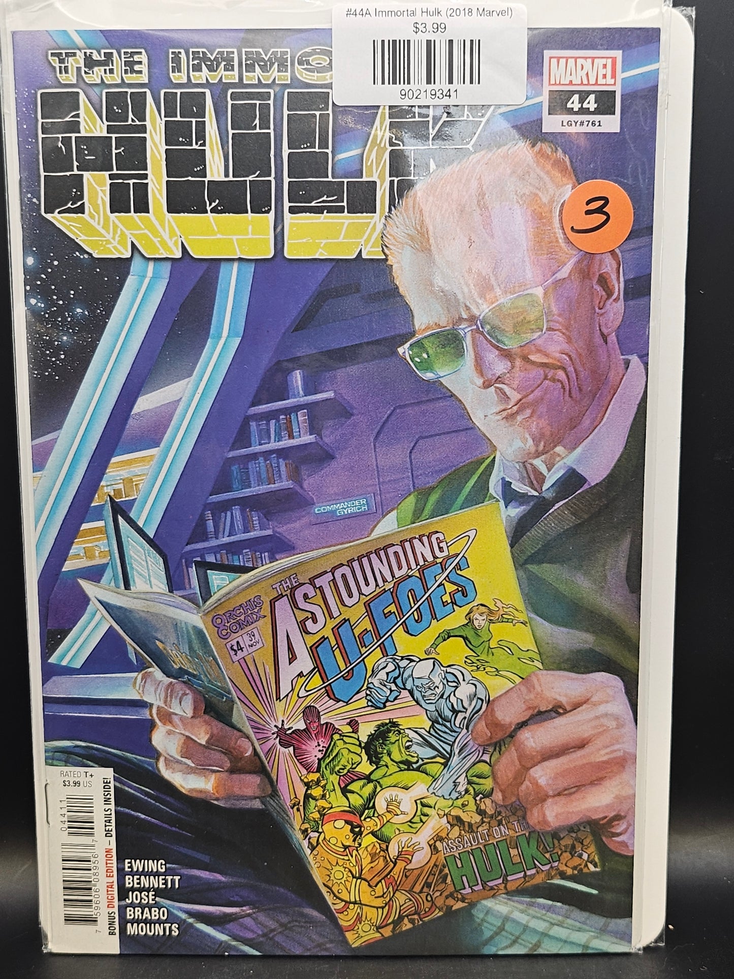 #44A Immortal Hulk (2018 Marvel)