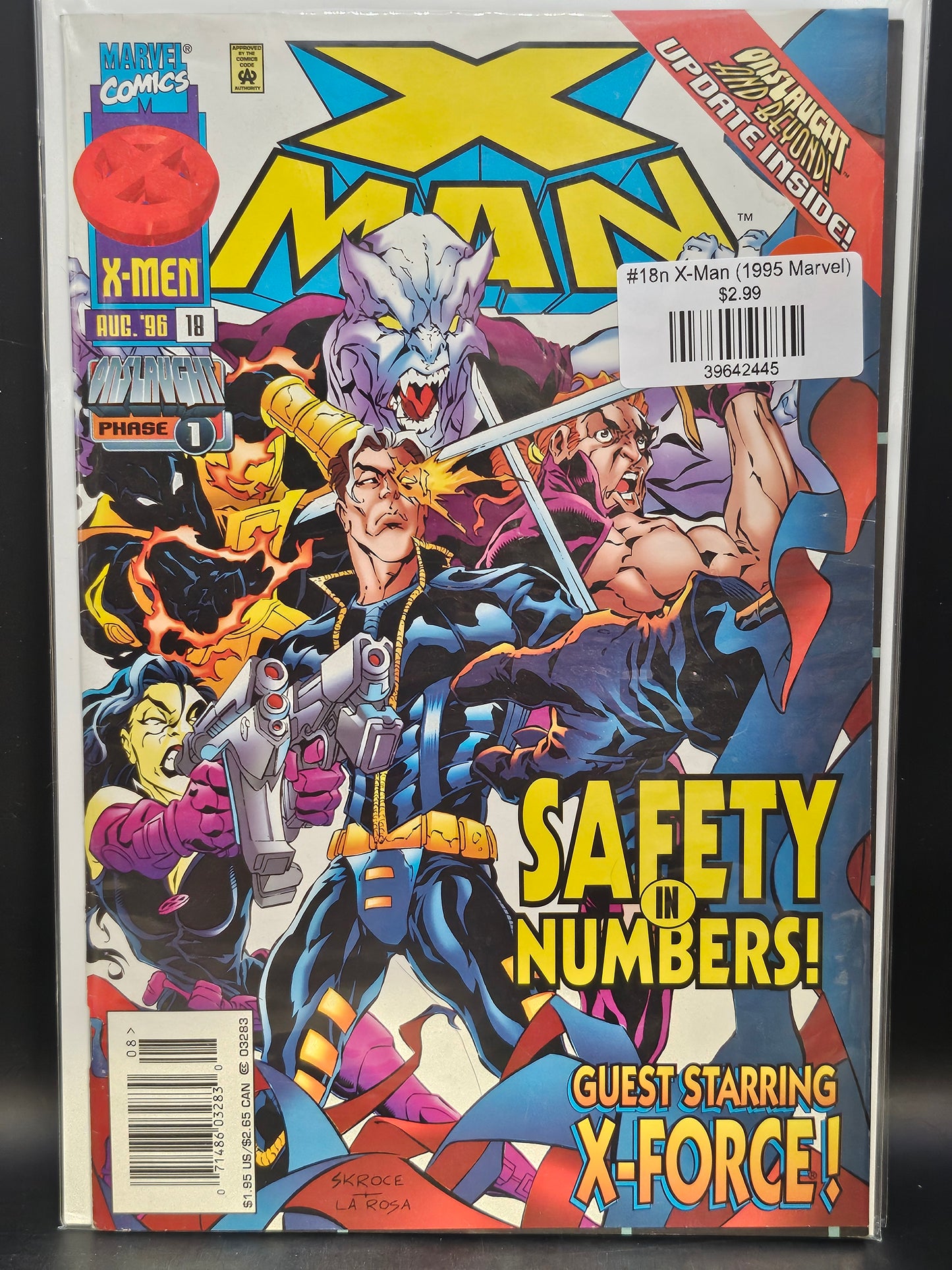 #18n X-Man (1995 Marvel)