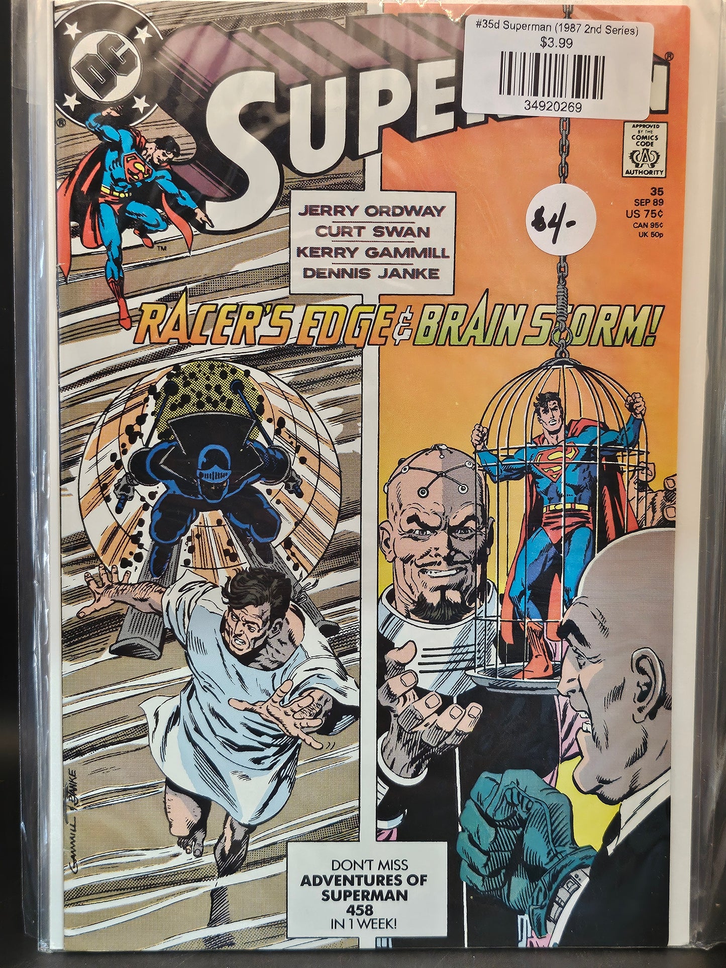 #35d Superman (1987 2nd Series)