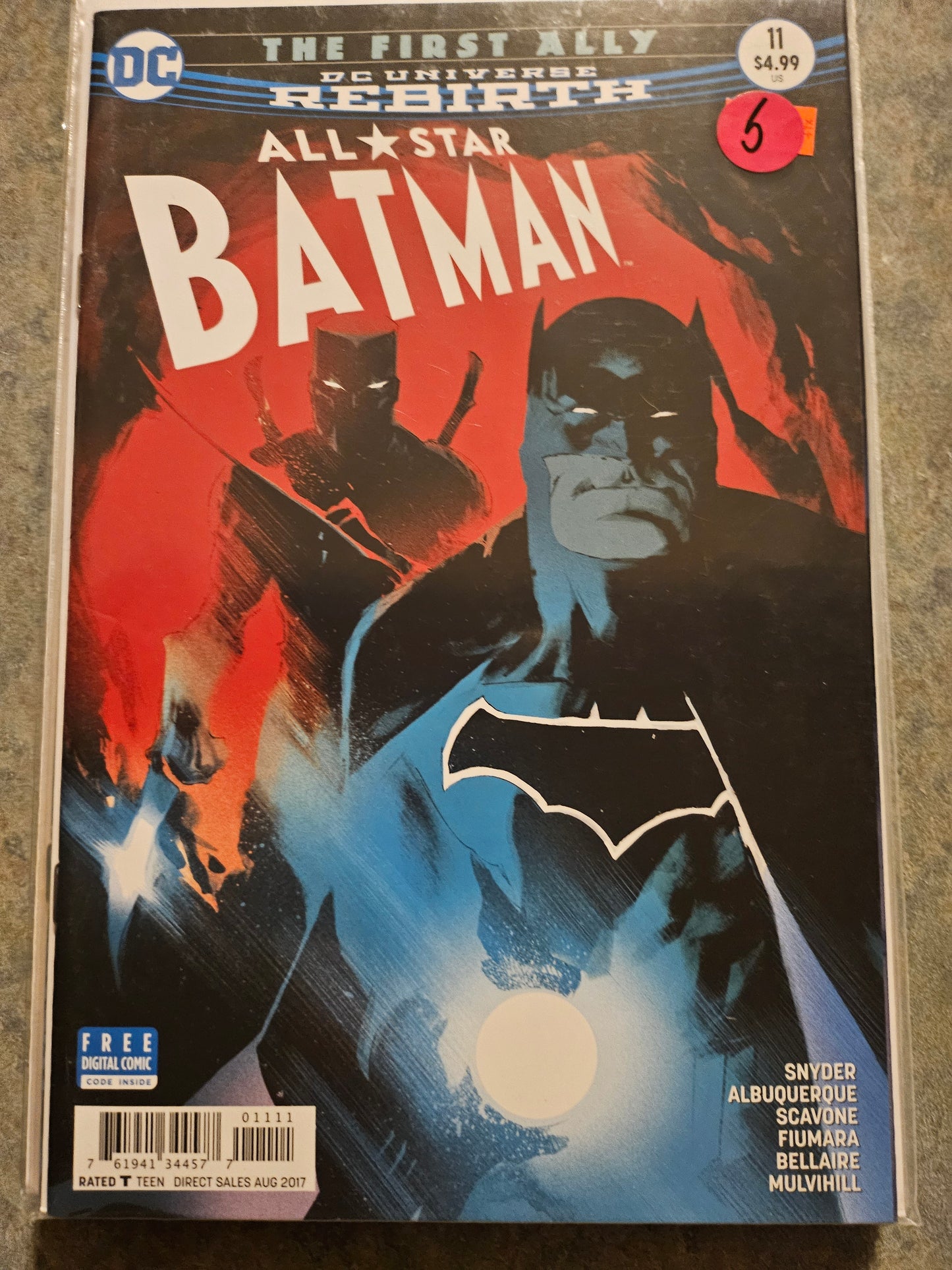 All Star Batman – DC Comics – (2016–2017) – Volume 1 – Limited Series – #11 - Cover A