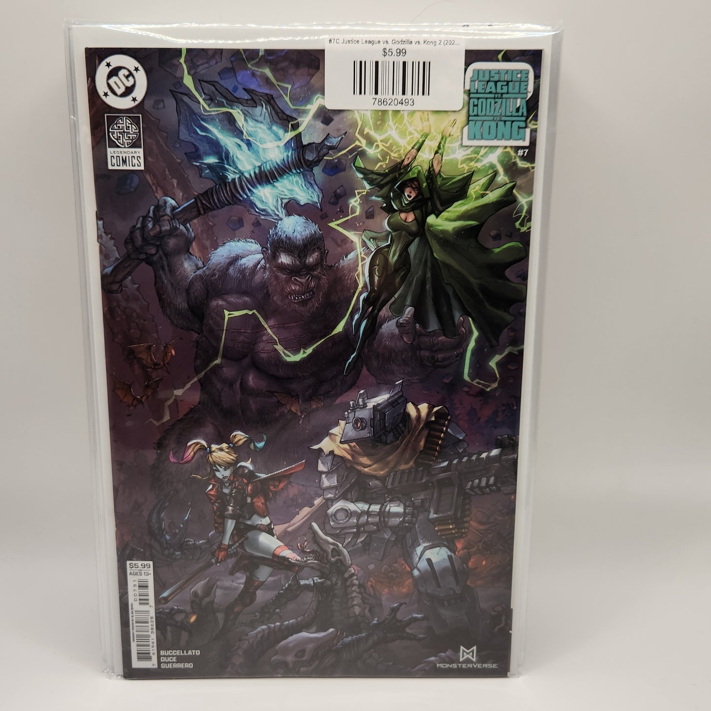 #7C Justice League vs. Godzilla vs. Kong 2 (2025 DC)