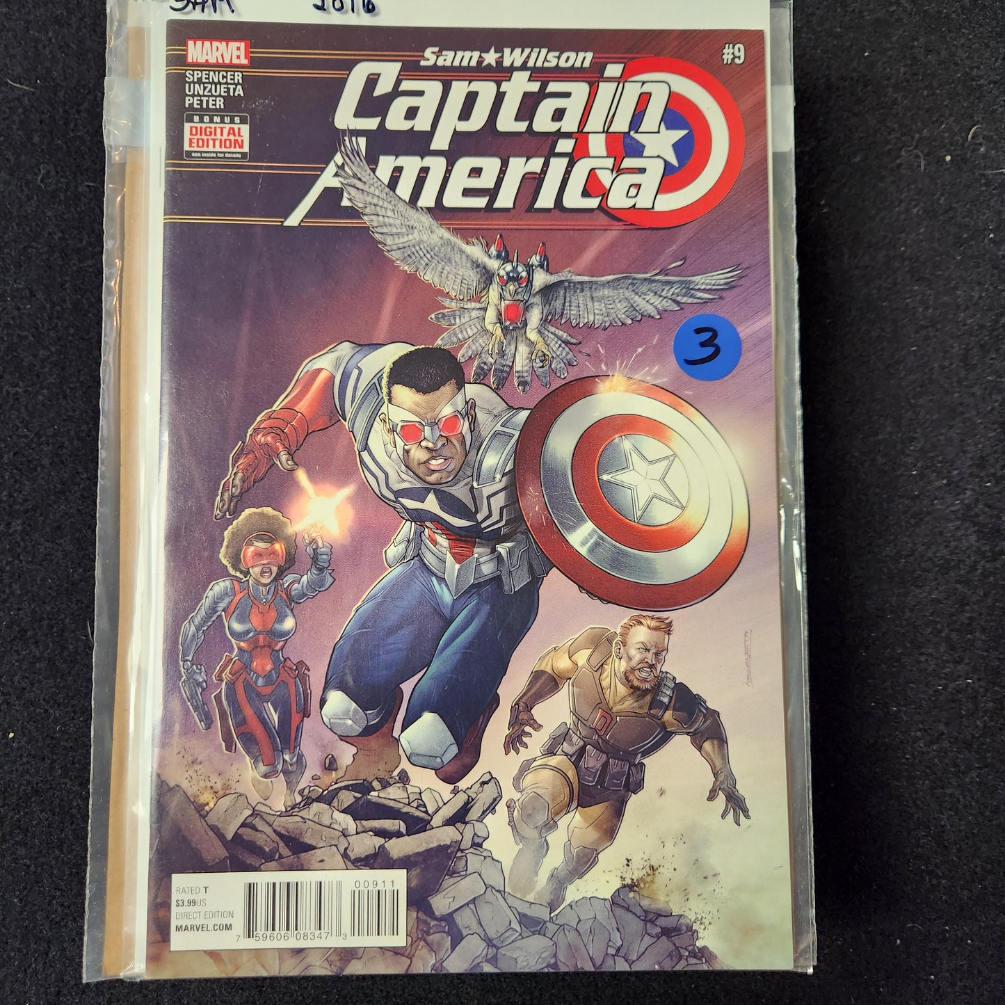 101.100 – #9 – Captain America 2016 Sam Wilson
