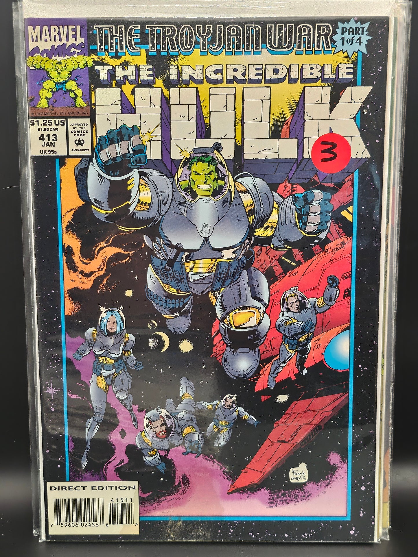 #413 Direct - Incredible Hulk (1962 Marvel 1st Series)